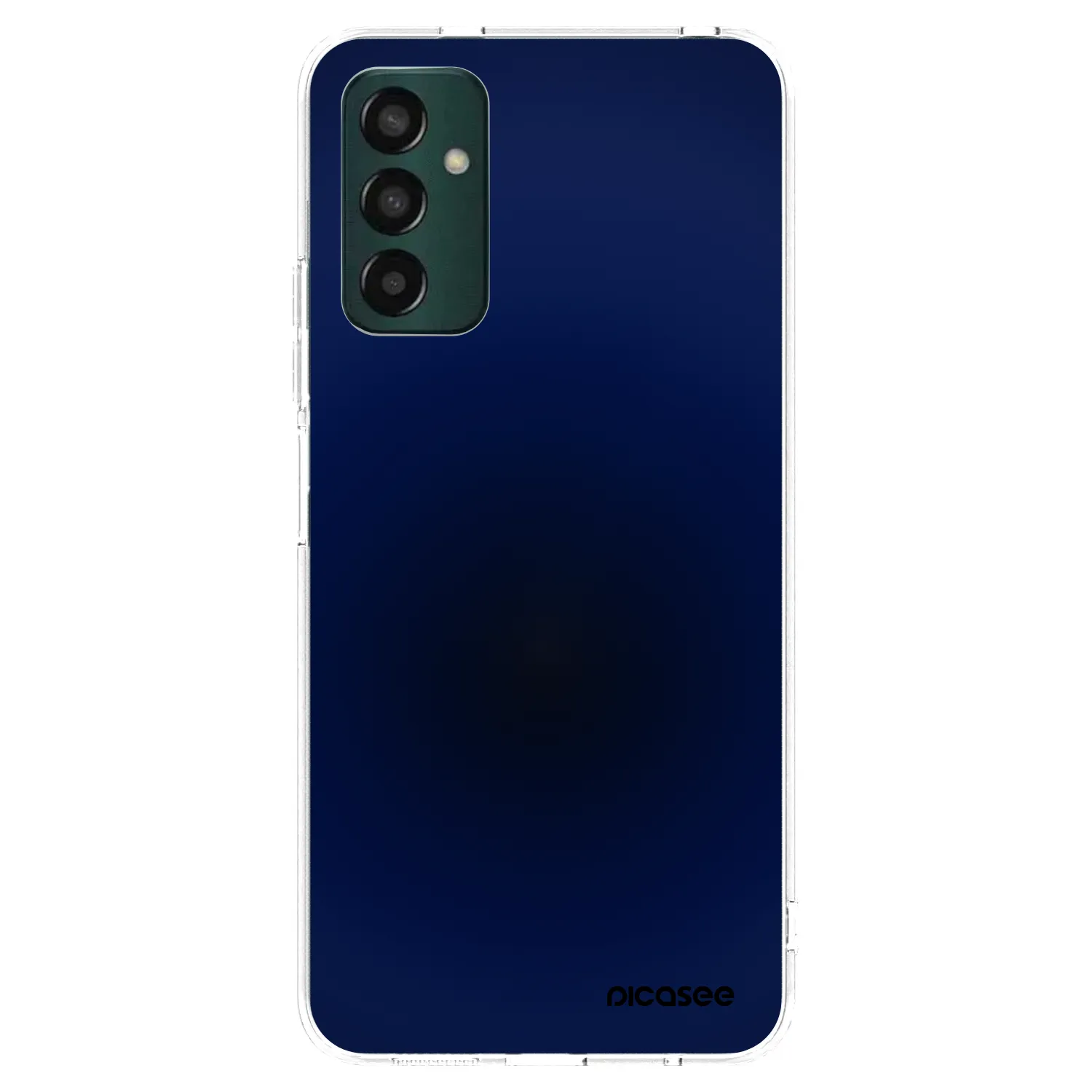 Picasee silikonowe przeźroczyste etui na Samsung Galaxy M13 M135F - Deep Ocean