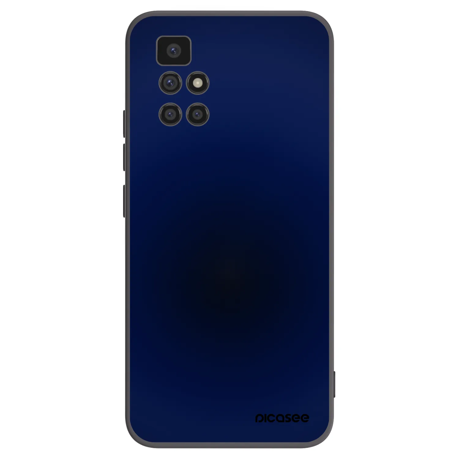 Picasee silikonowe czarne etui na Xiaomi Redmi 10 (2022) - Deep Ocean