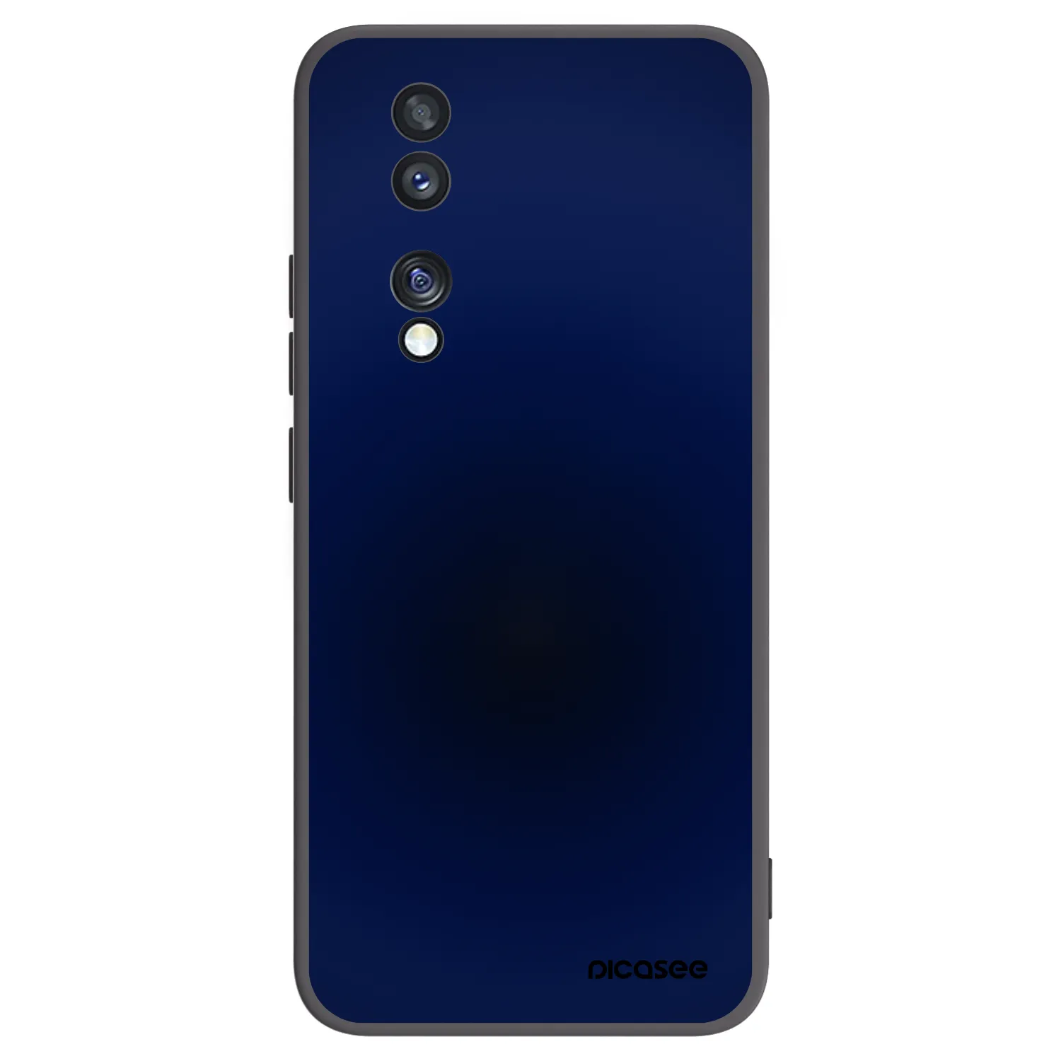 Picasee silikonowe czarne etui na Honor 70 - Deep Ocean