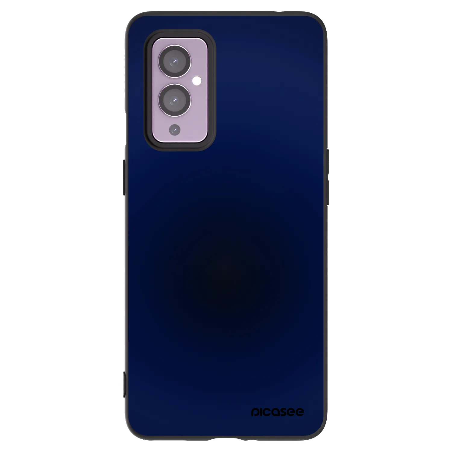 Picasee silikonowe czarne etui na OnePlus 9 - Deep Ocean