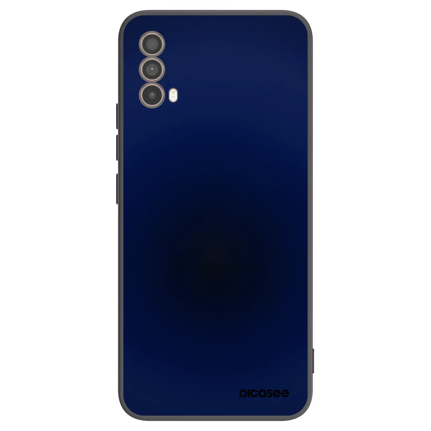 Picasee silikonowe czarne etui na Motorola Moto E40 - Deep Ocean