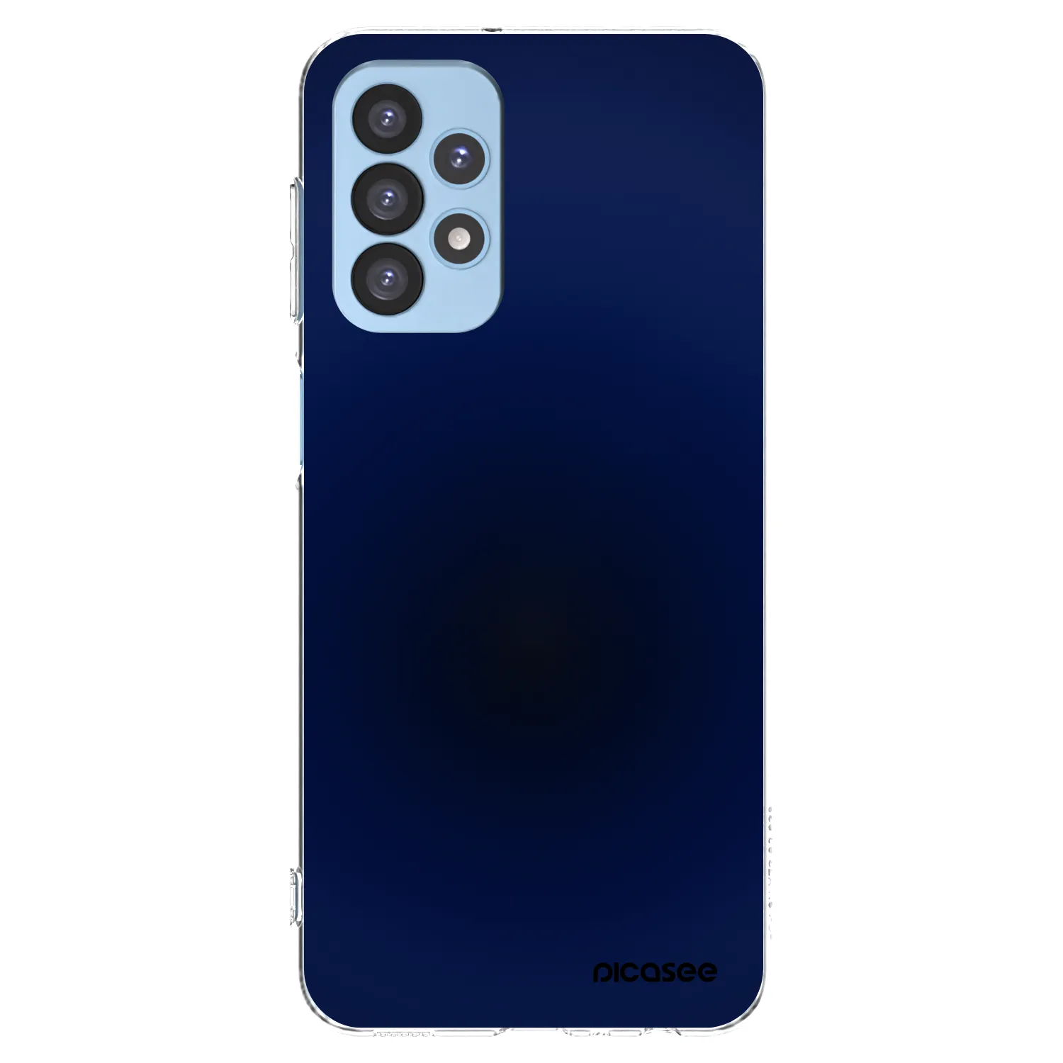 Picasee silikonowe przeźroczyste etui na Samsung Galaxy A23 A235F 4G - Deep Ocean