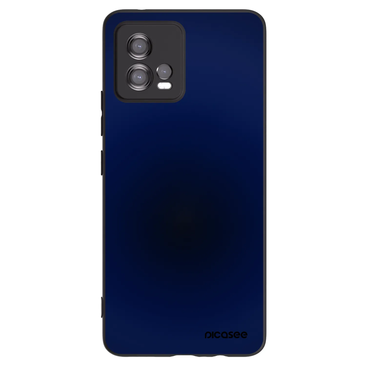 Picasee silikonowe czarne etui na Motorola Moto G72 - Deep Ocean