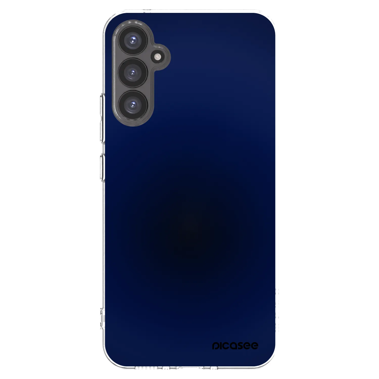 Picasee silikonowe przeźroczyste etui na Samsung Galaxy A34 5G A346B - Deep Ocean