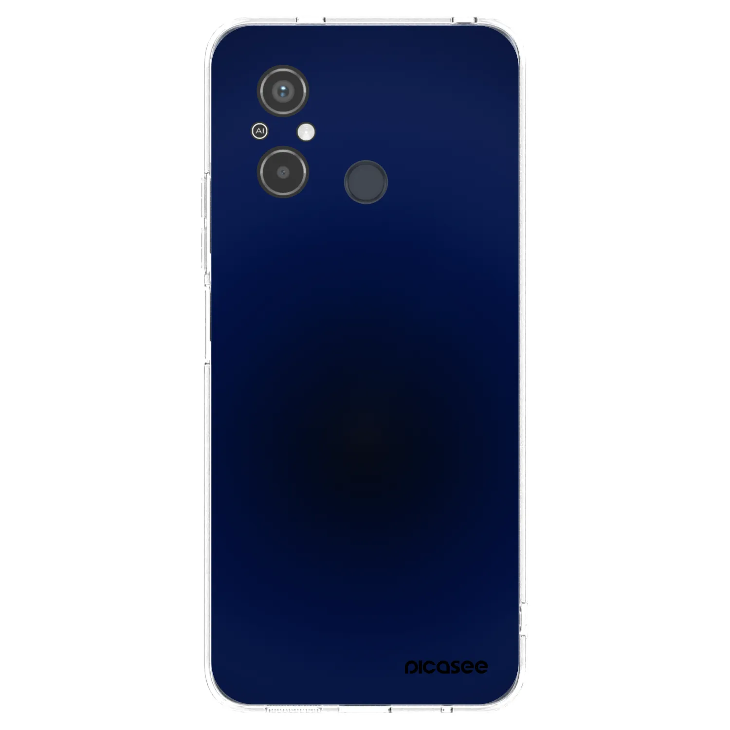 Picasee silikonowe przeźroczyste etui na Xiaomi Redmi 12C - Deep Ocean