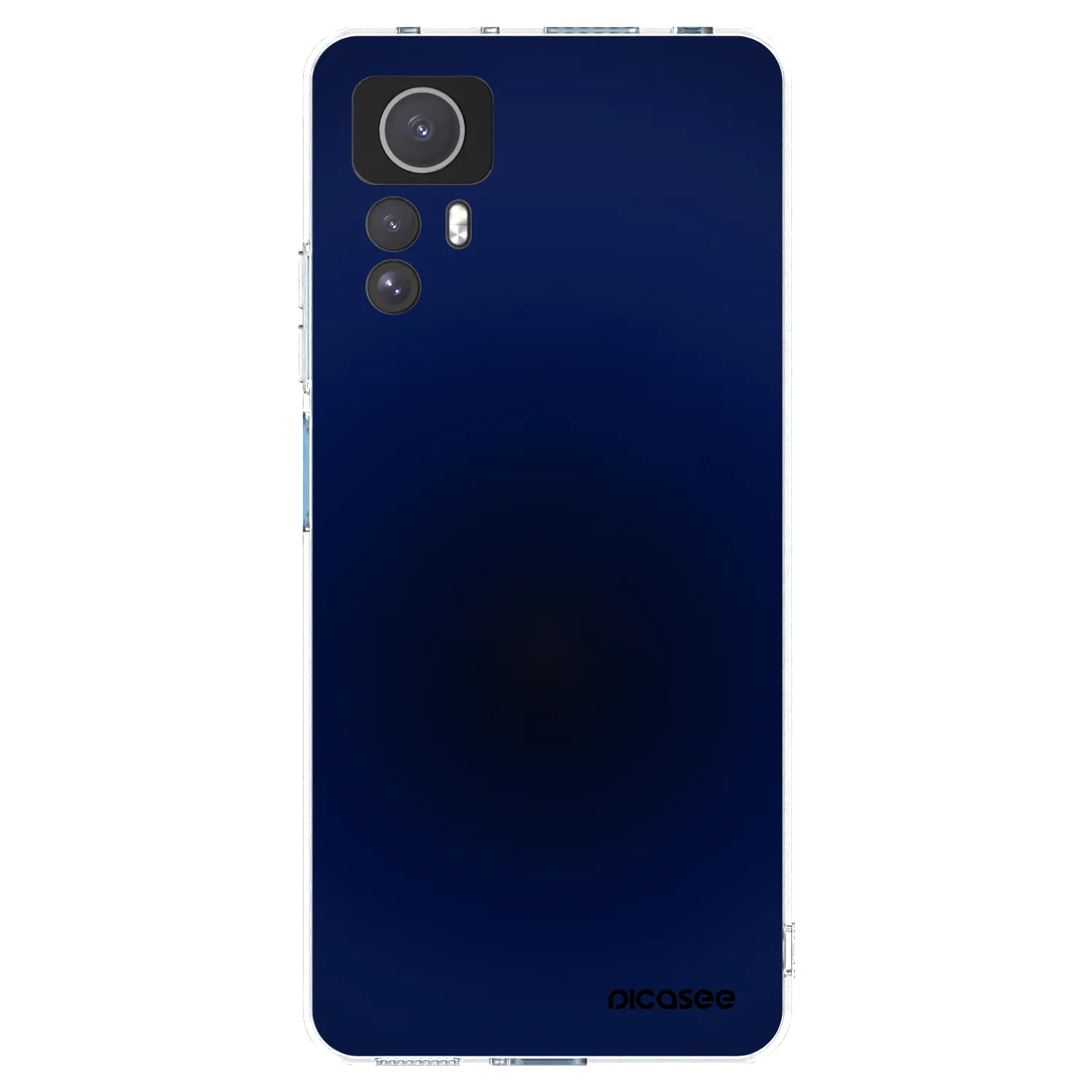 Picasee silikonowe przeźroczyste etui na Xiaomi Redmi Note 12S - Deep Ocean