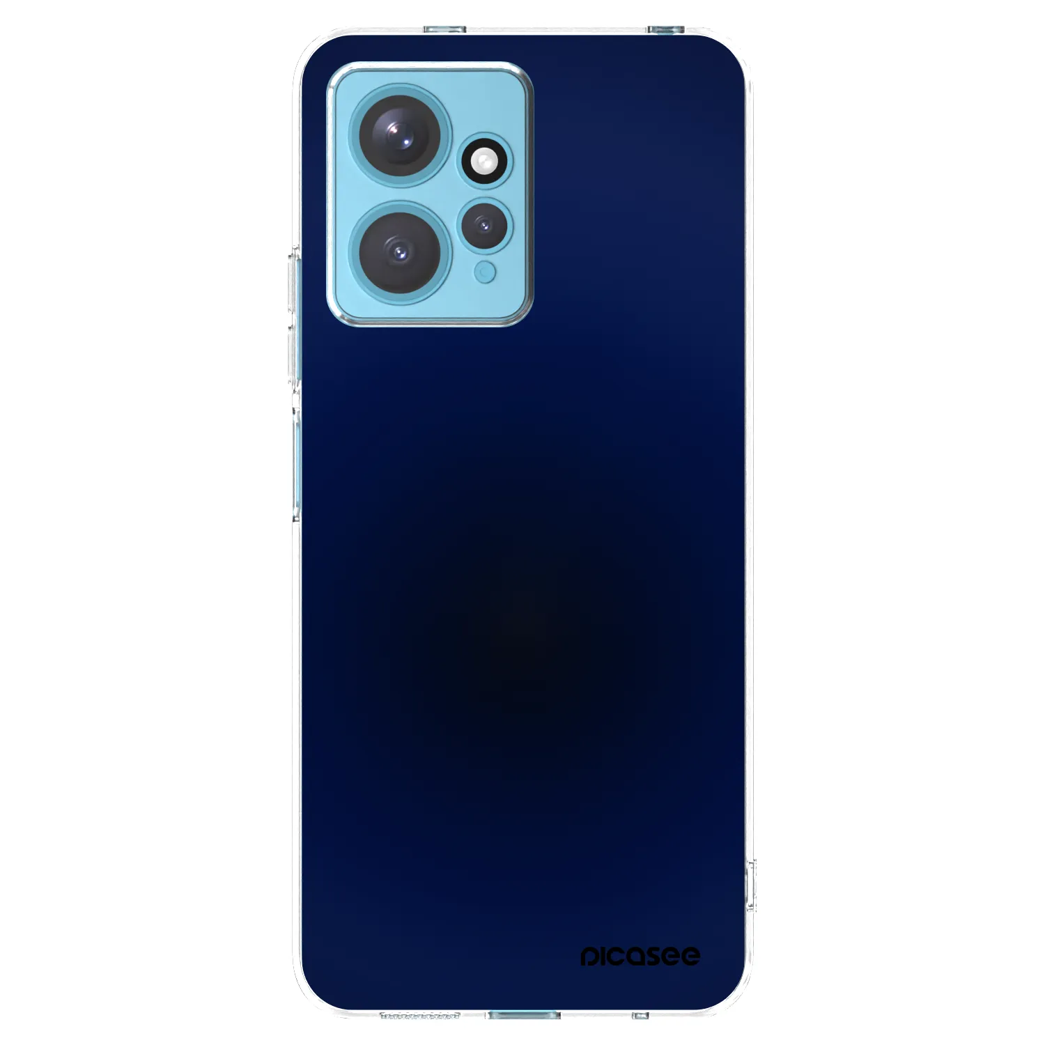 Picasee silikonowe przeźroczyste etui na Xiaomi Redmi Note 12 4G - Deep Ocean
