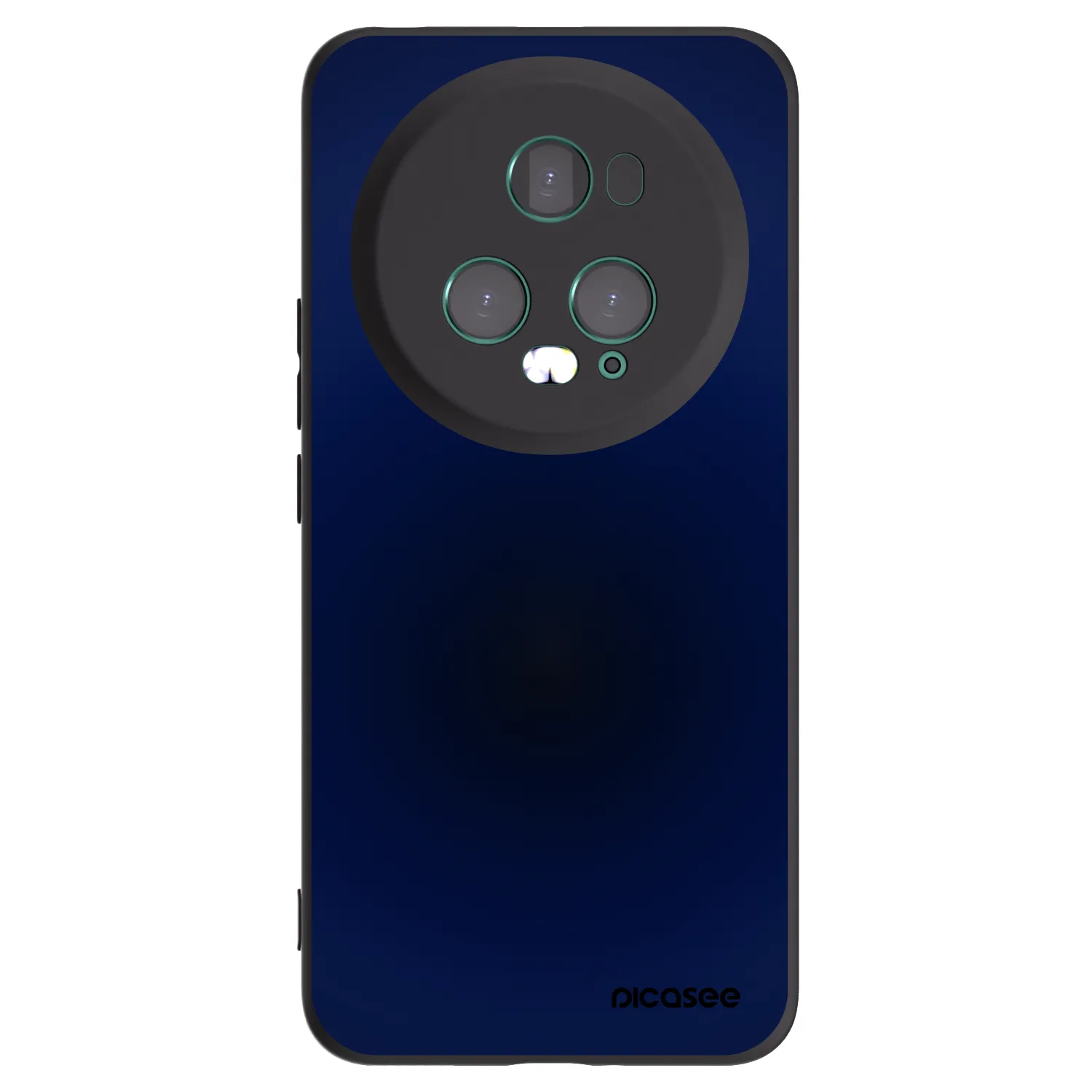 Picasee silikonowe czarne etui na Honor Magic5 Pro - Deep Ocean