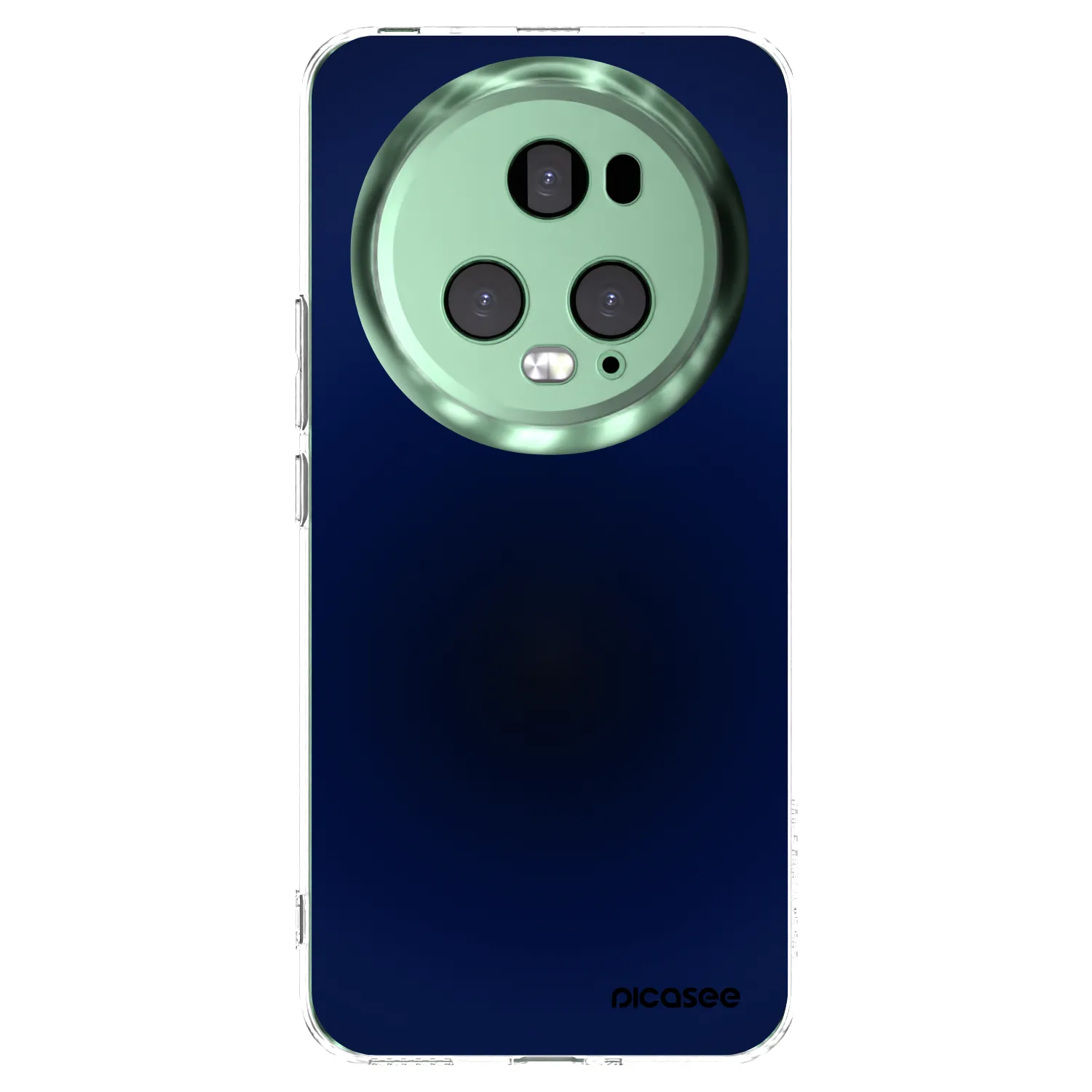 Picasee silikonowe przeźroczyste etui na Honor Magic5 Pro - Deep Ocean