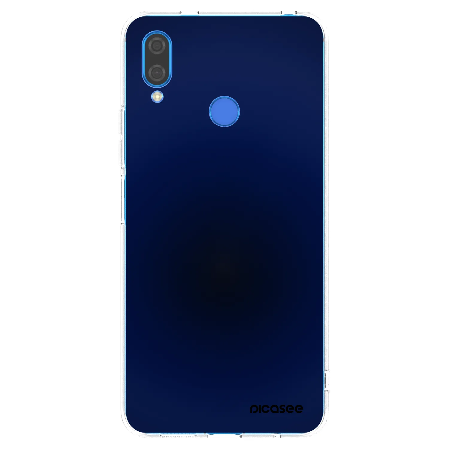 Picasee silikonowe przeźroczyste etui na Huawei Nova 3 - Deep Ocean
