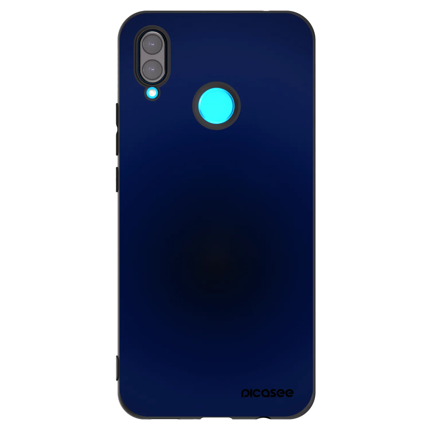 Picasee silikonowe czarne etui na Huawei Nova 3i - Deep Ocean