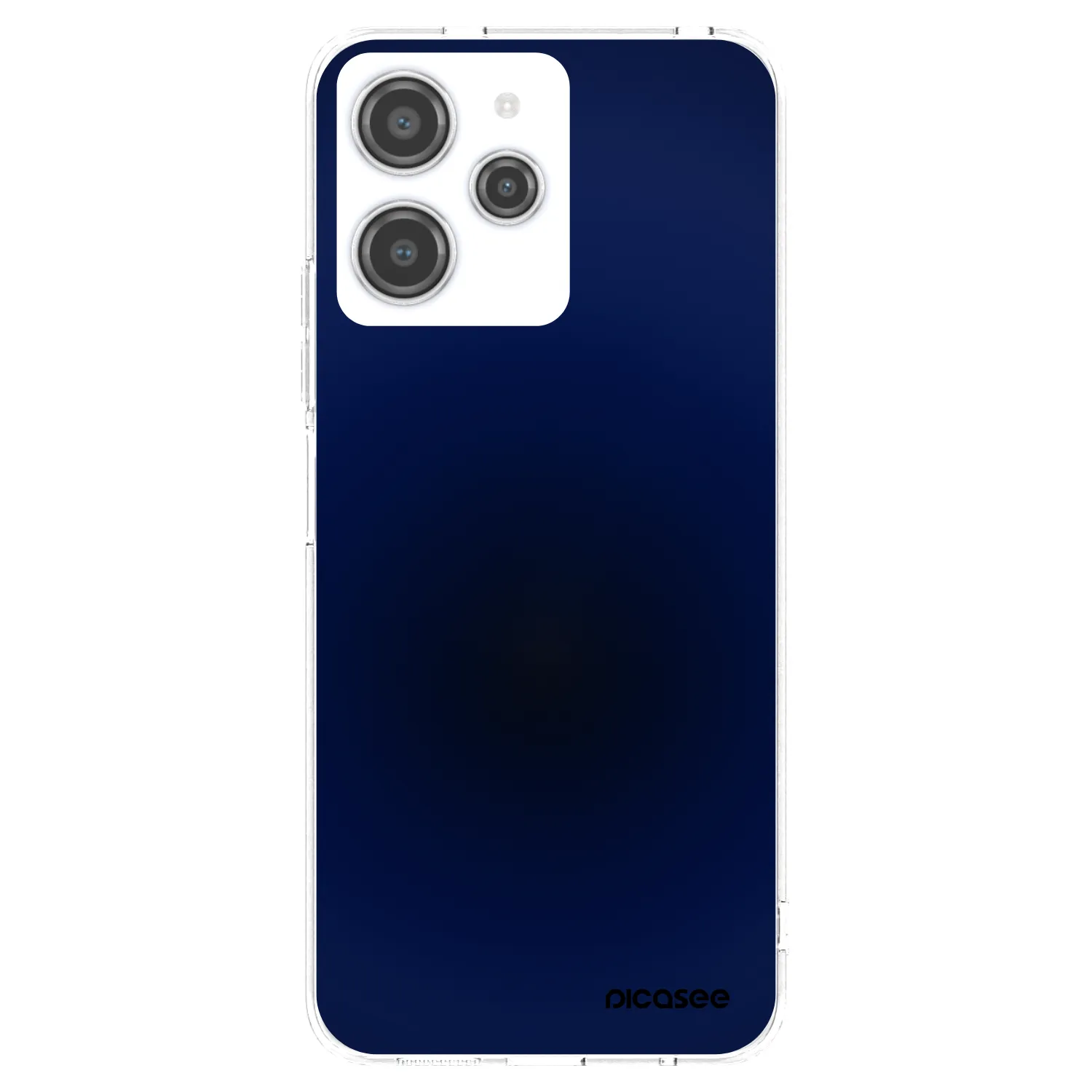 Picasee silikonowe przeźroczyste etui na Xiaomi Redmi 12 4G - Deep Ocean