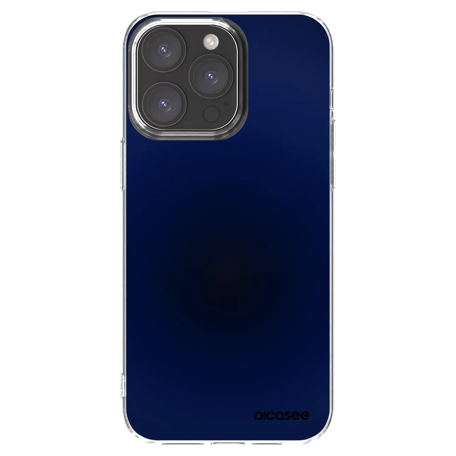 Picasee silikonowe przeźroczyste etui na Apple iPhone 15 Pro Max - Deep Ocean