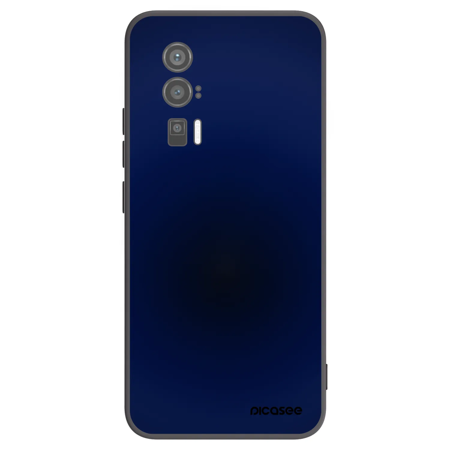 Picasee silikonowe czarne etui na Xiaomi Poco F5 Pro 5G - Deep Ocean