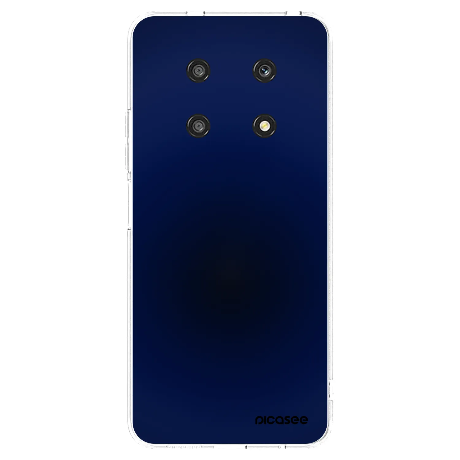 Picasee silikonowe przeźroczyste etui na Honor Magic4 Lite 5G - Deep Ocean