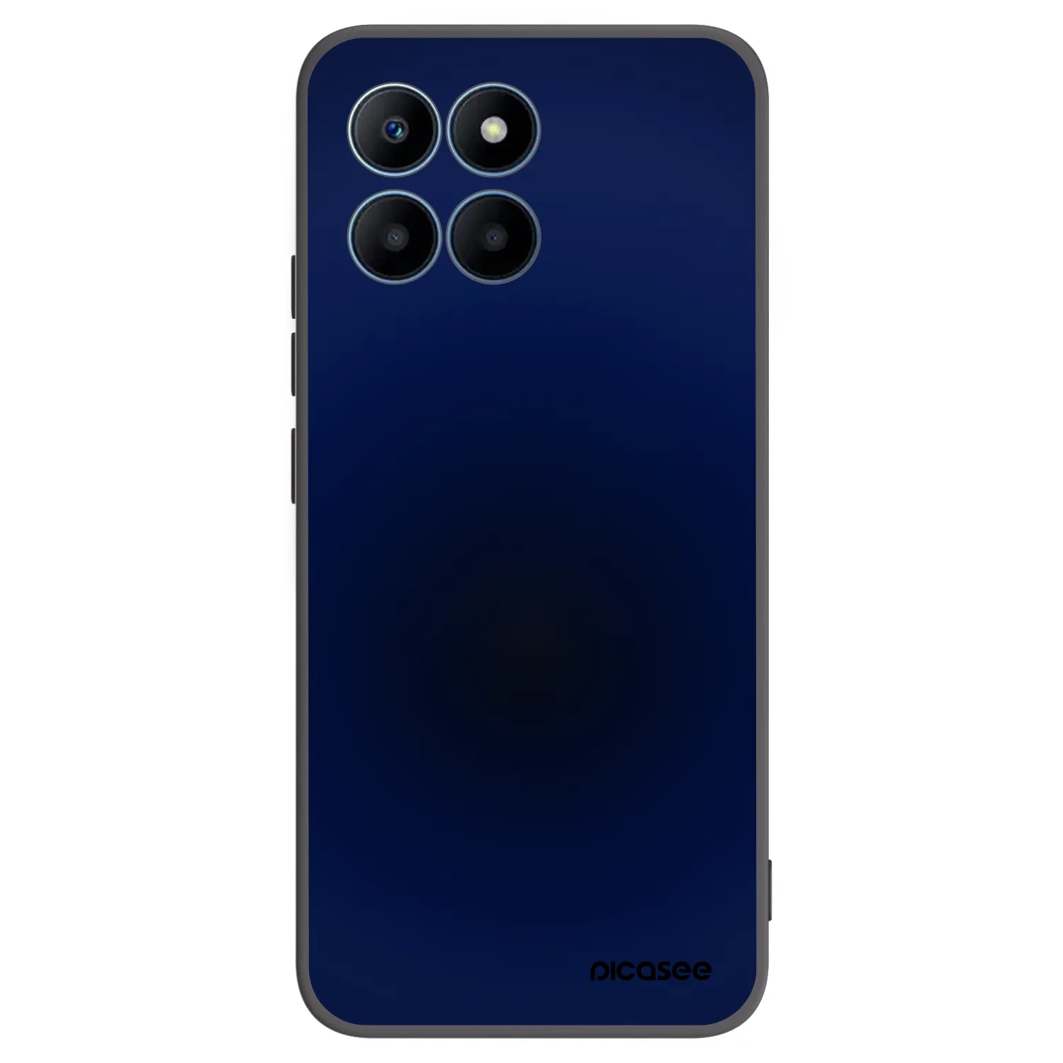 Picasee silikonowe czarne etui na Honor 70 Lite - Deep Ocean