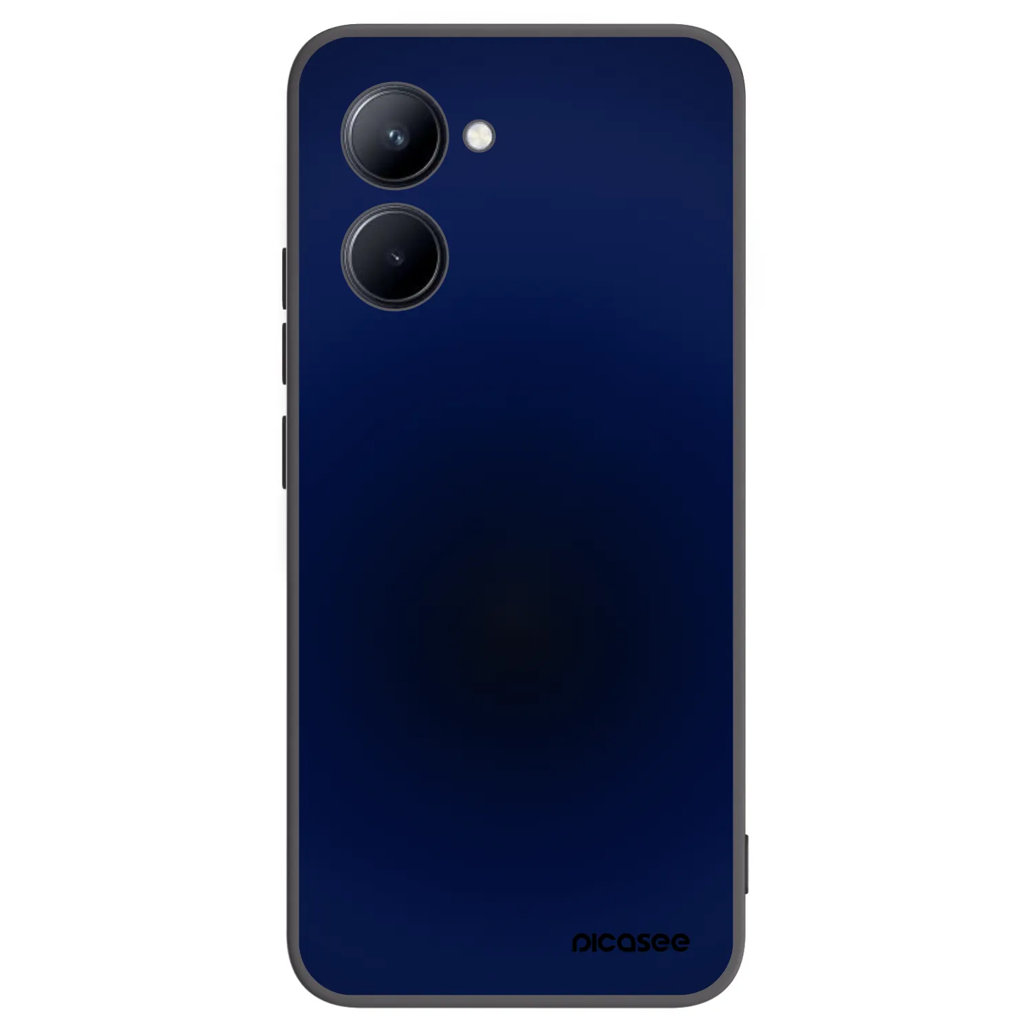 Picasee silikonowe czarne etui na Realme C33 (2023) - Deep Ocean