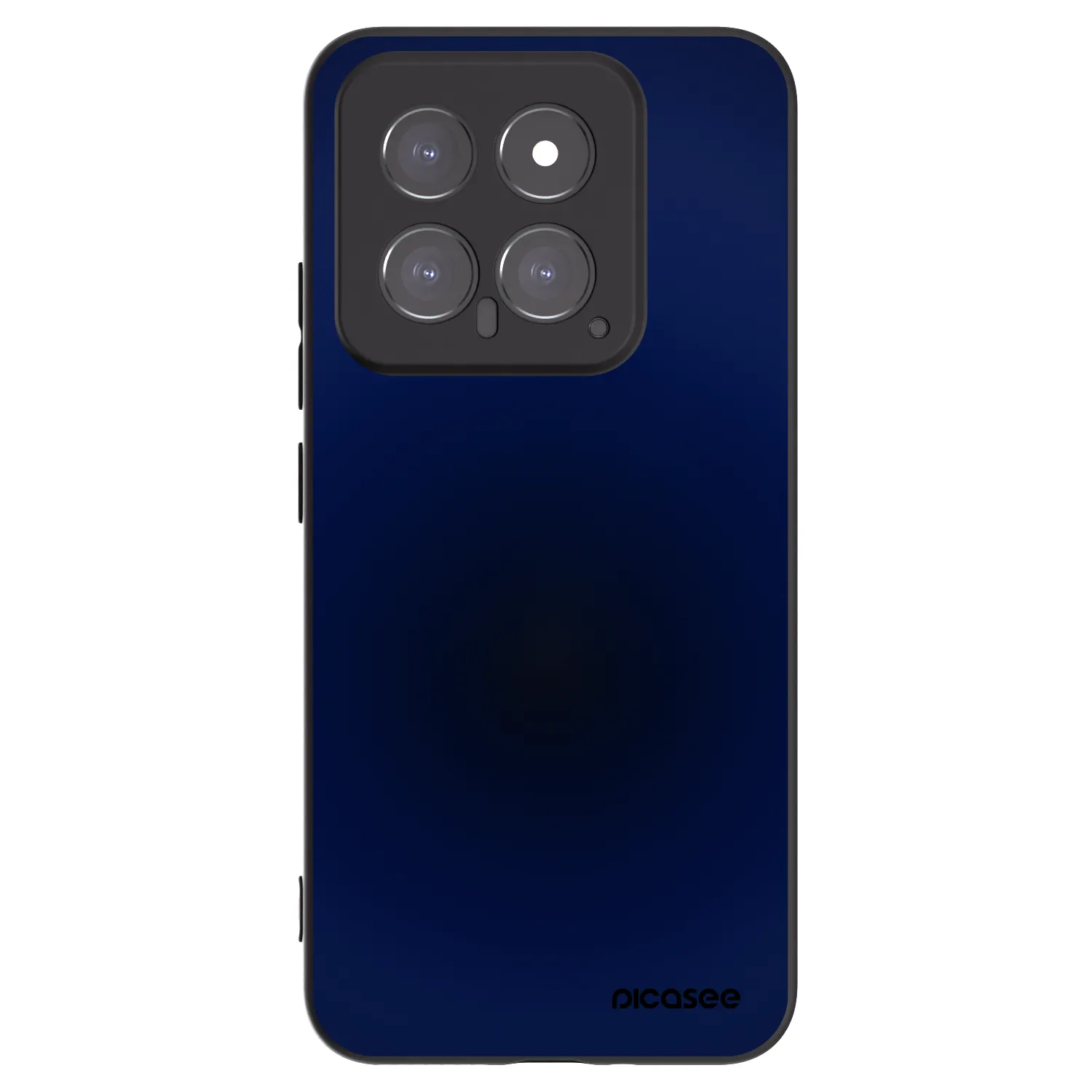 Picasee silikonowe czarne etui na Xiaomi 14 - Deep Ocean