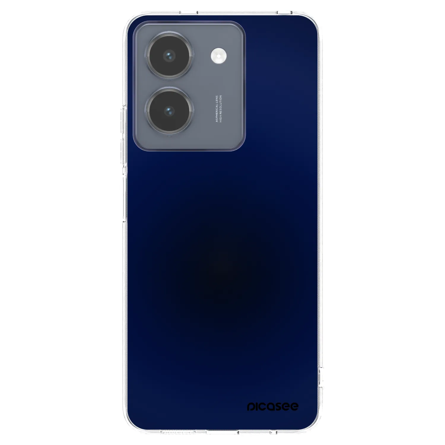 Picasee silikonowe przeźroczyste etui na Vivo Y36 4G - Deep Ocean