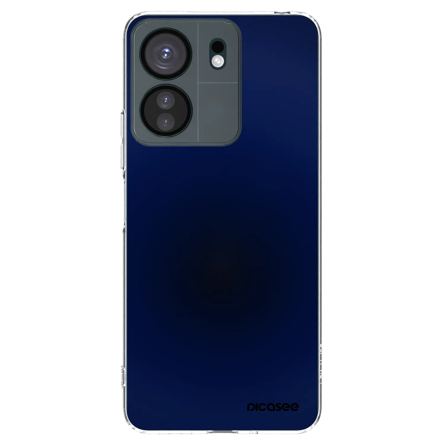 Picasee silikonowe przeźroczyste etui na Xiaomi Redmi 13C 4G - Deep Ocean