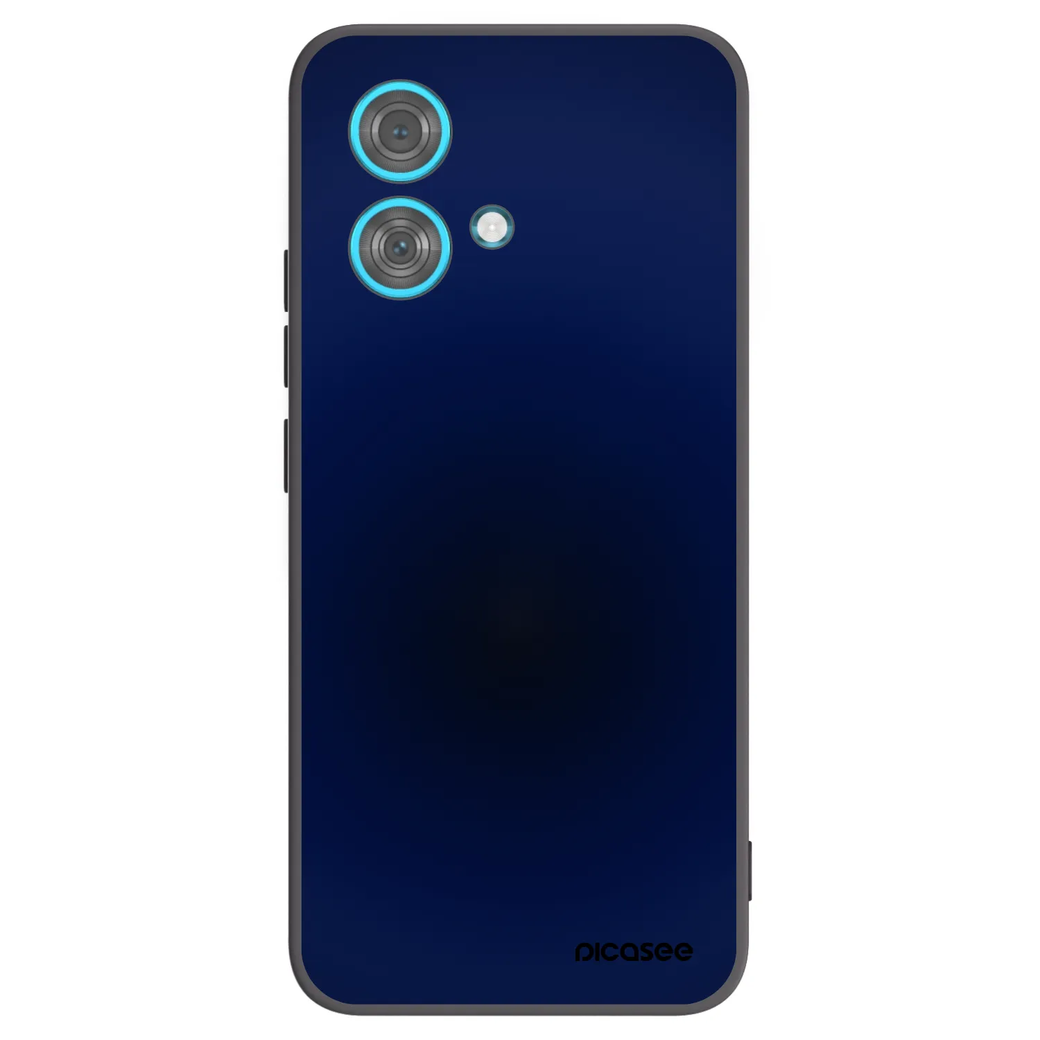 Picasee silikonowe czarne etui na Motorola Edge 40 Neo - Deep Ocean