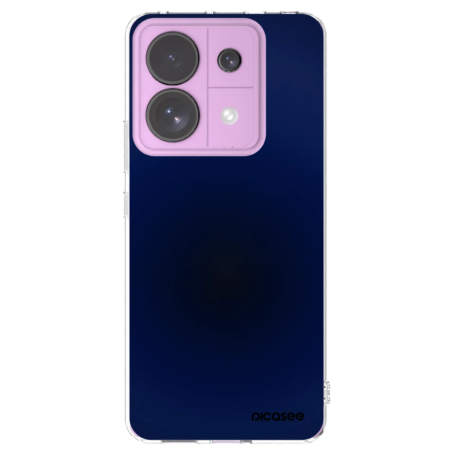 Picasee silikonowe przeźroczyste etui na Xiaomi Redmi Note 13 Pro 5G - Deep Ocean