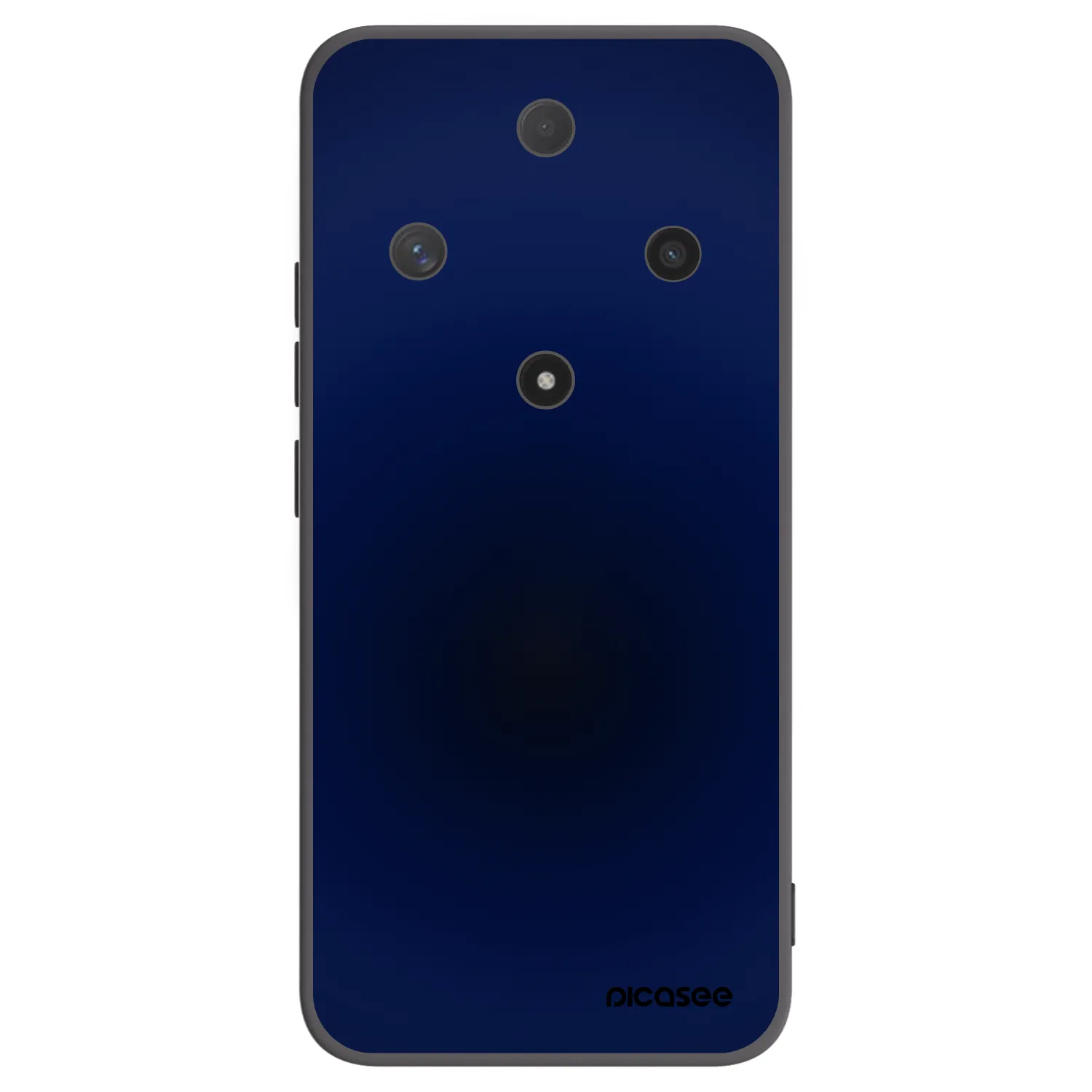 Picasee silikonowe czarne etui na Honor Magic6 Lite 5G - Deep Ocean