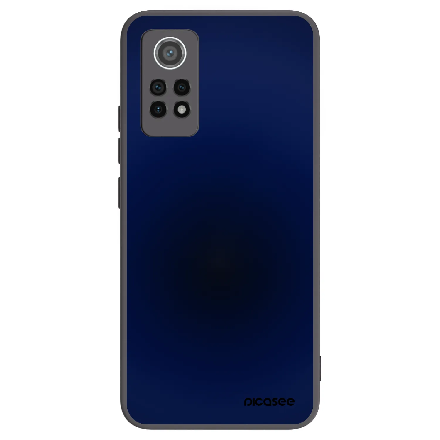 Picasee silikonowe czarne etui na Xiaomi Redmi Note 12 Pro 4G - Deep Ocean