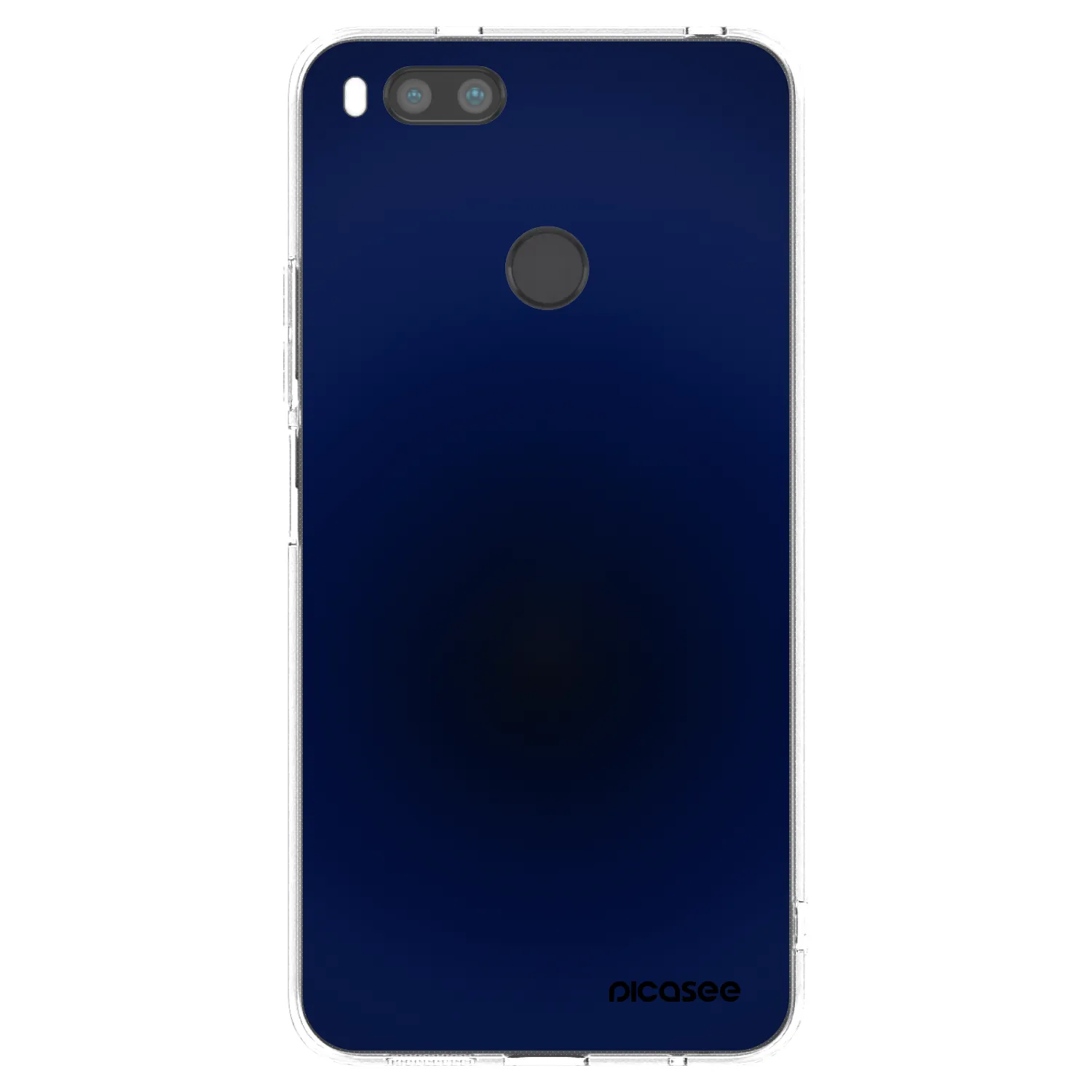 Picasee silikonowe przeźroczyste etui na Xiaomi Mi A1 Global - Deep Ocean