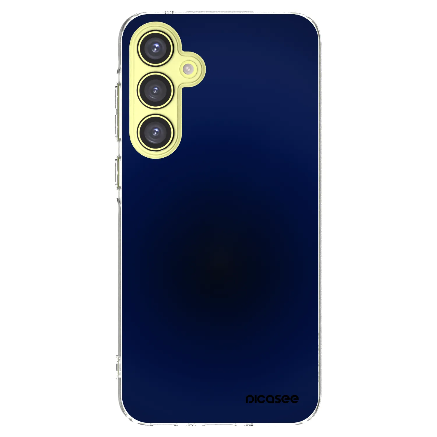 Picasee silikonowe przeźroczyste etui na Samsung Galaxy A35 5G A356B - Deep Ocean