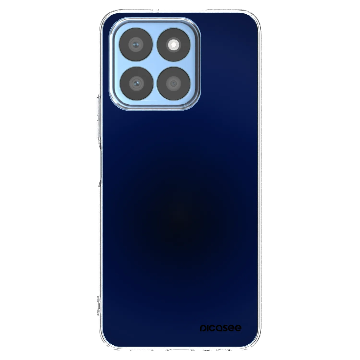 Picasee silikonowe przeźroczyste etui na Honor X8b - Deep Ocean