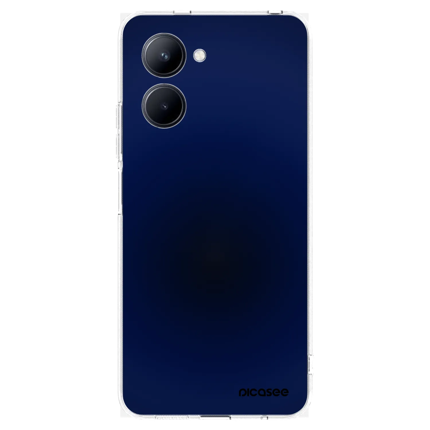 Picasee silikonowe przeźroczyste etui na Realme C33 (2023) - Deep Ocean
