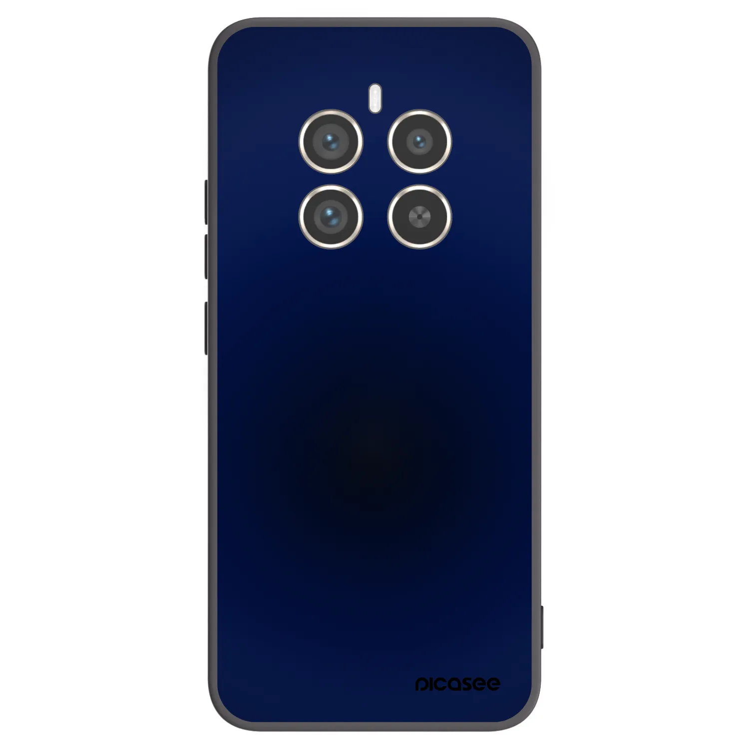 Picasee silikonowe czarne etui na Realme 12 Pro 5G - Deep Ocean