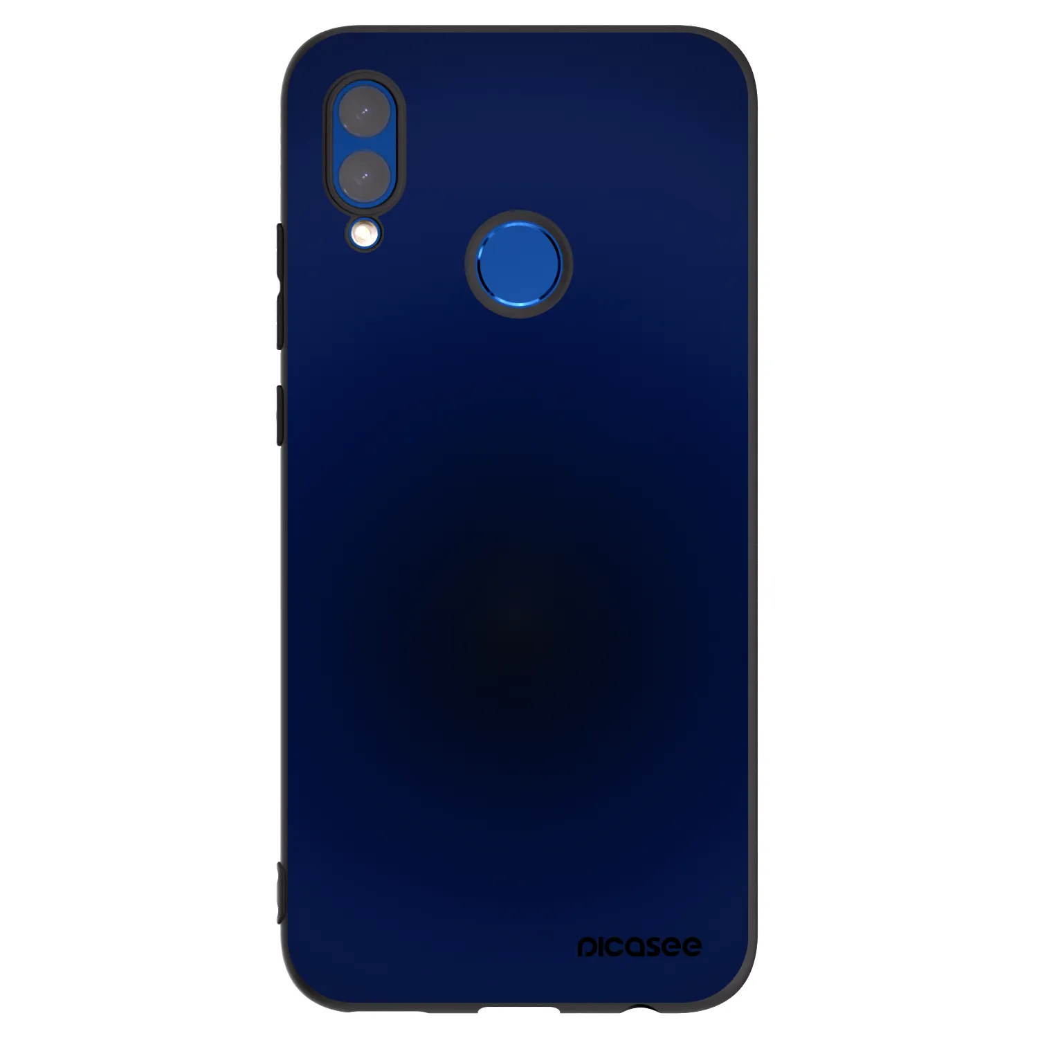 Picasee silikonowe czarne etui na Huawei P Smart 2019 - Deep Ocean