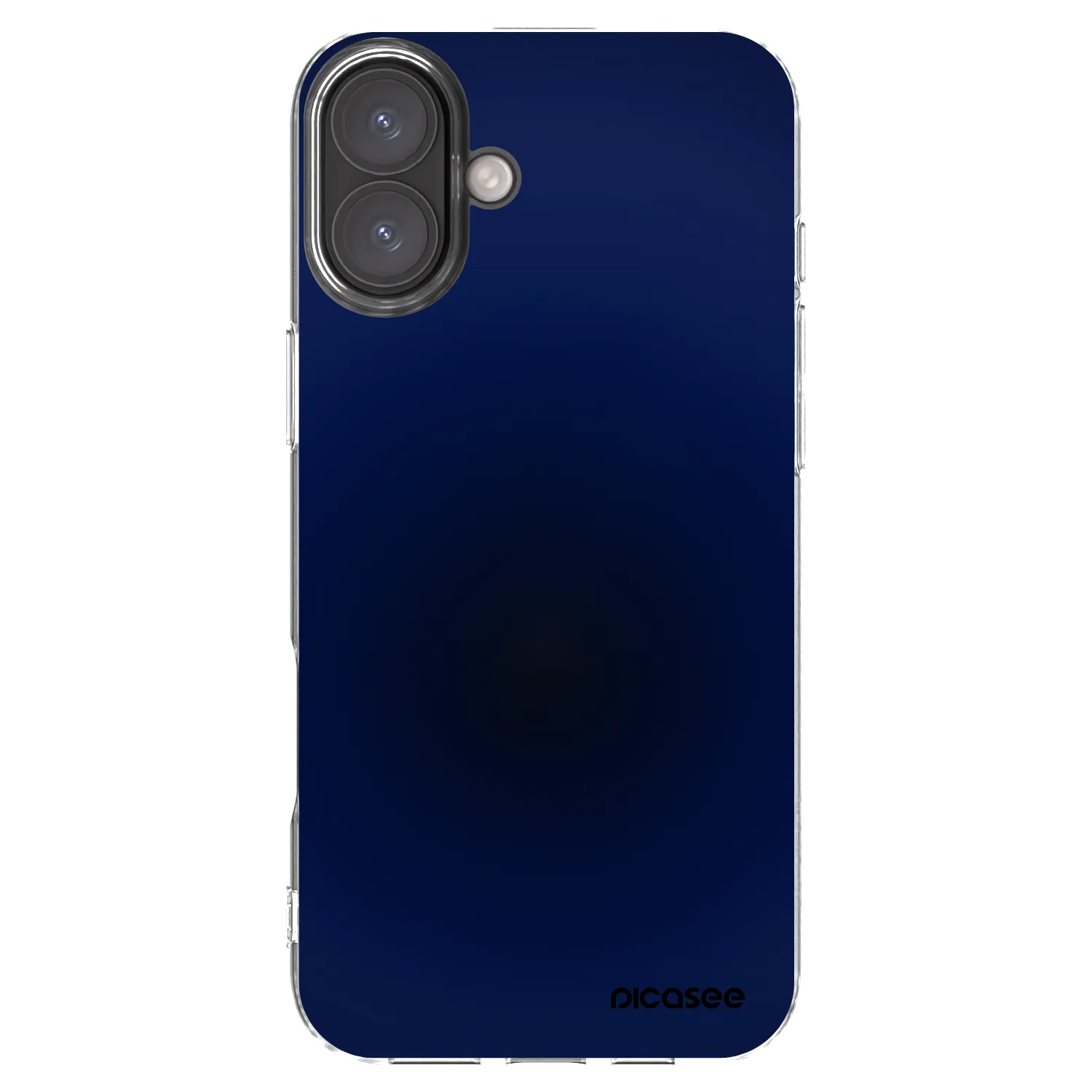 Picasee silikonowe przeźroczyste etui na Apple iPhone 16 Plus - Deep Ocean