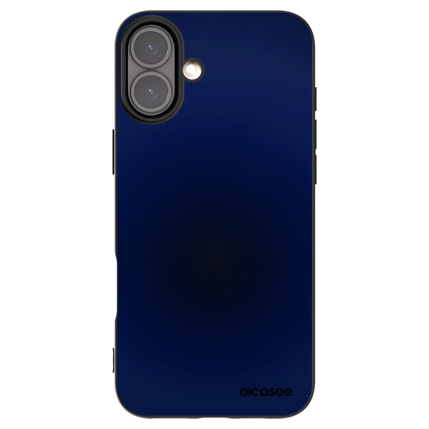 Picasee silikonowe czarne etui na Apple iPhone 16 Plus - Deep Ocean