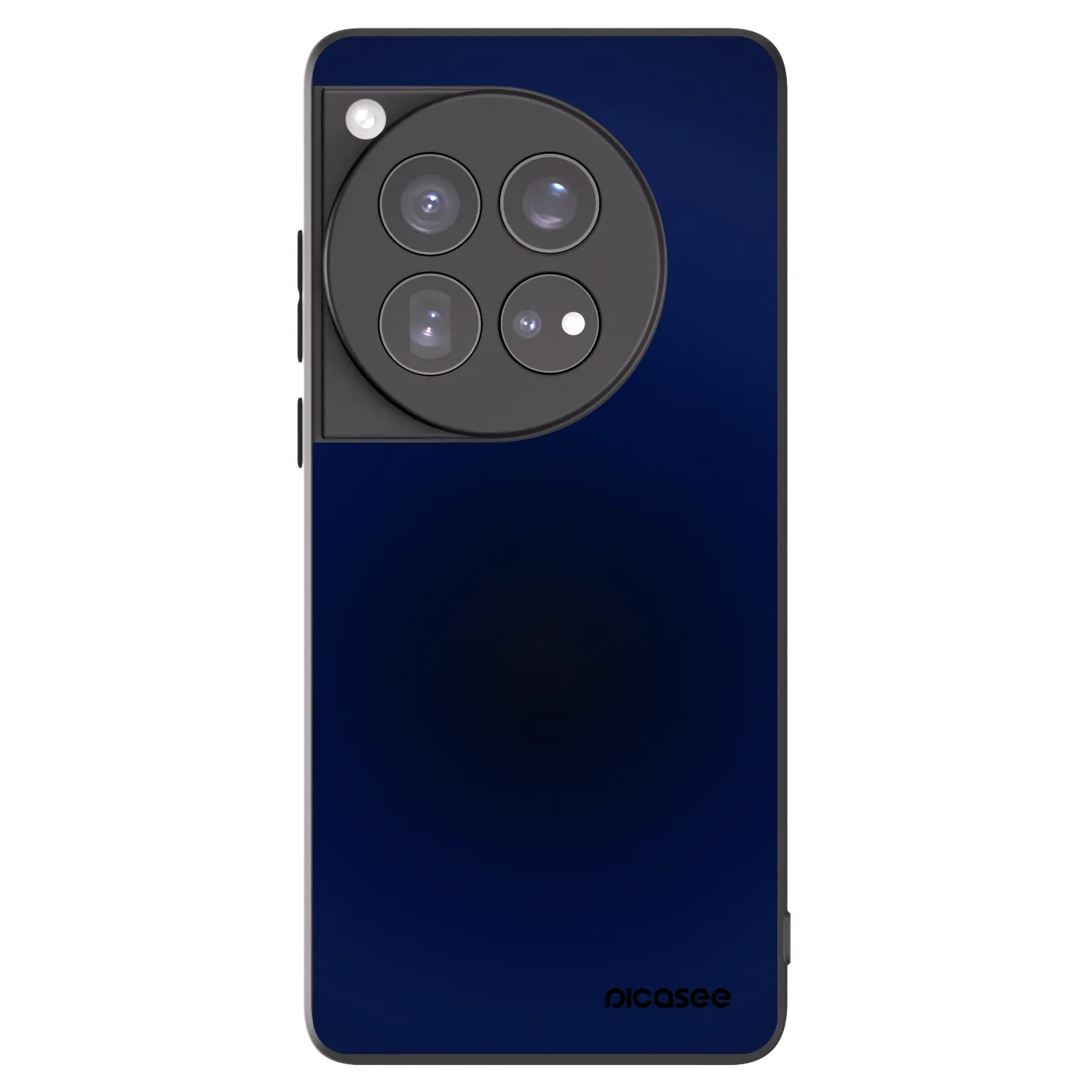 Picasee silikonowe czarne etui na OnePlus 12 5G - Deep Ocean