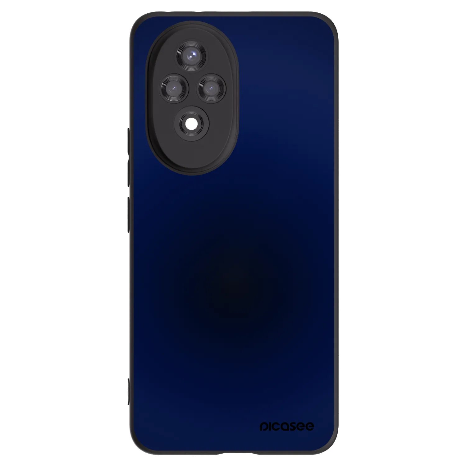 Picasee silikonowe czarne etui na Honor 200 Pro 5G - Deep Ocean