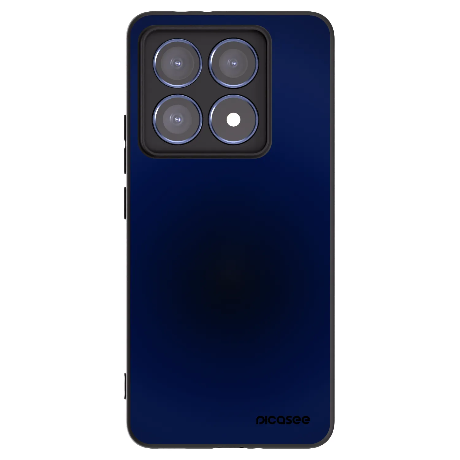 Picasee silikonowe czarne etui na Xiaomi 14T Pro - Deep Ocean