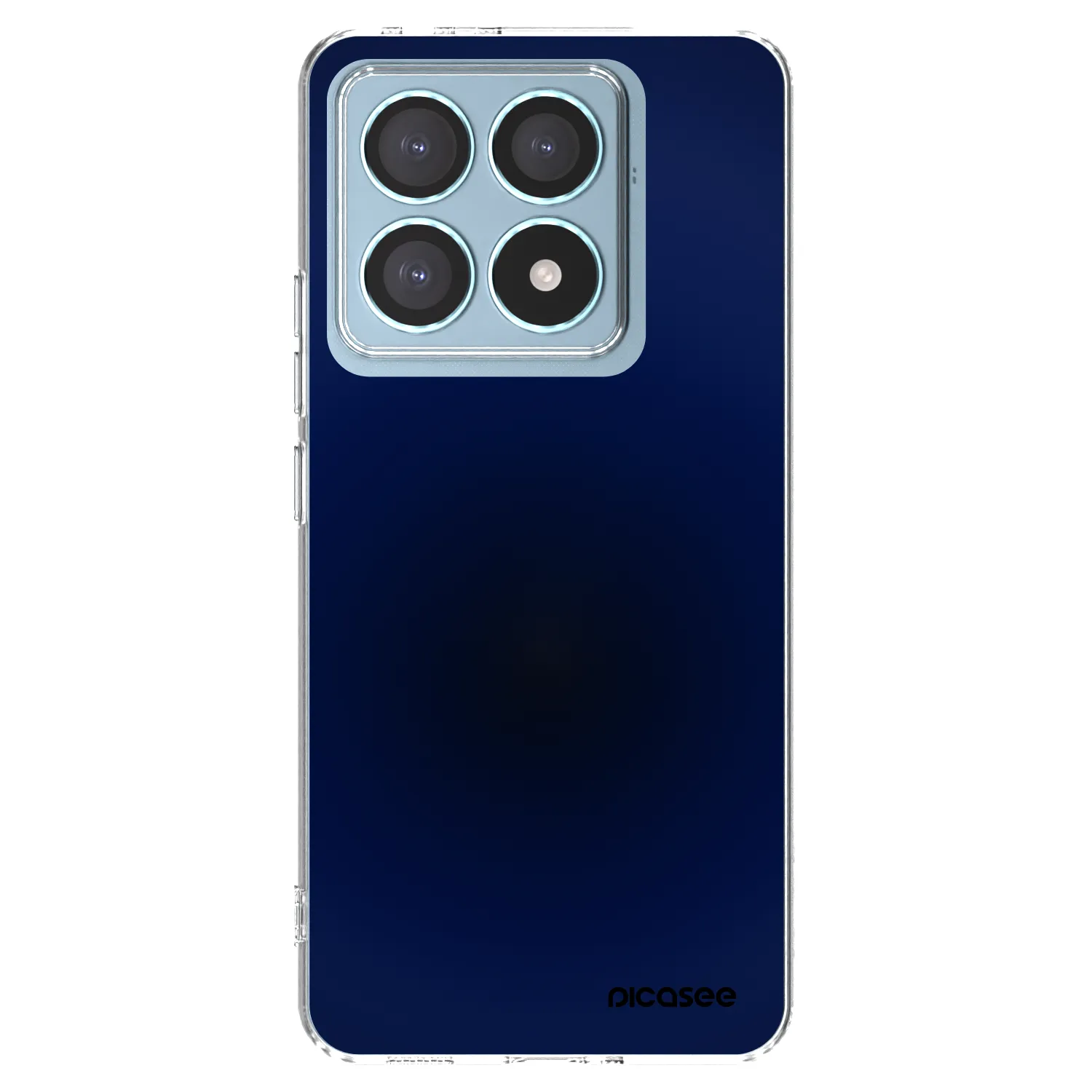 Picasee silikonowe przeźroczyste etui na Xiaomi 14T Pro - Deep Ocean