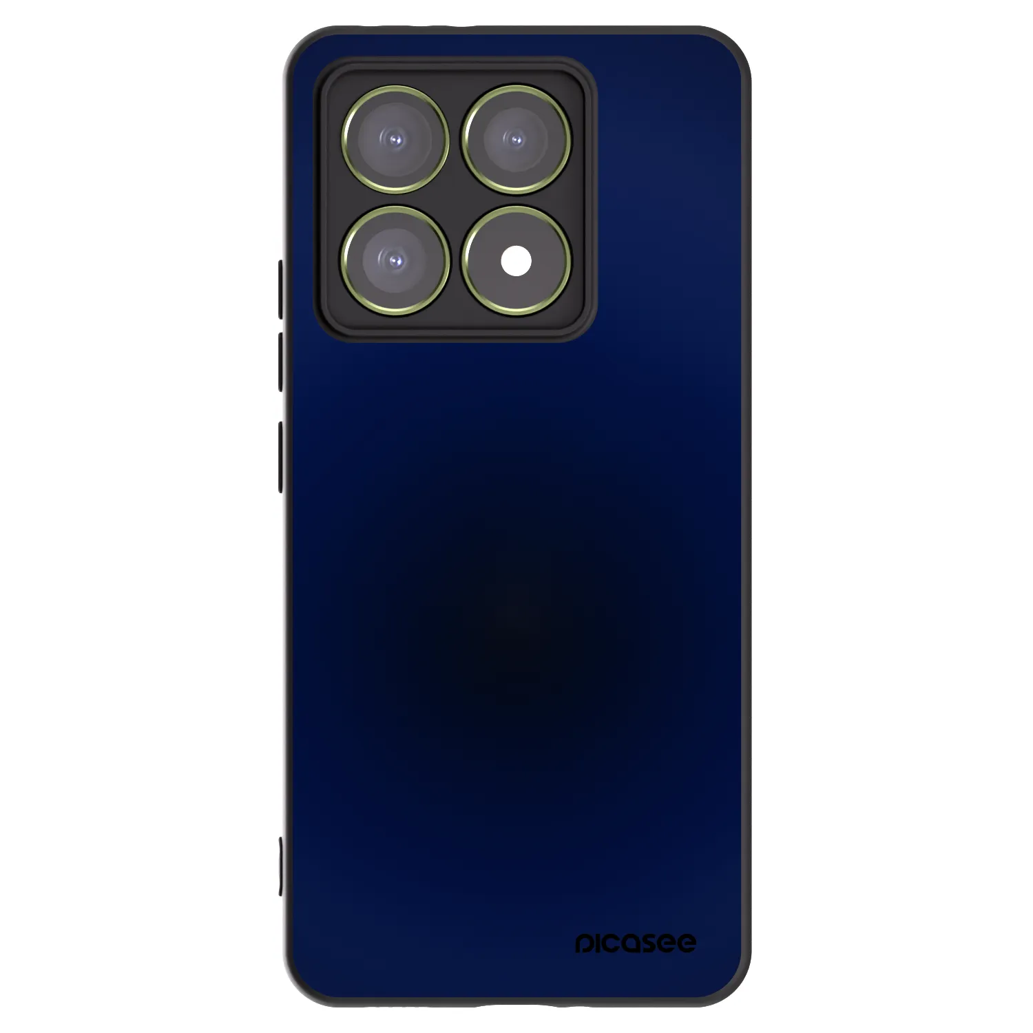 Picasee silikonowe czarne etui na Xiaomi 14T - Deep Ocean