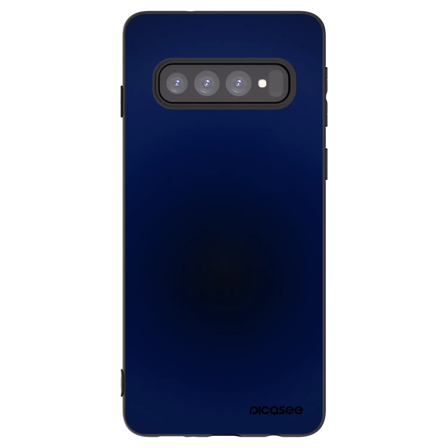 Picasee silikonowe czarne etui na Samsung Galaxy S10 G973 - Deep Ocean