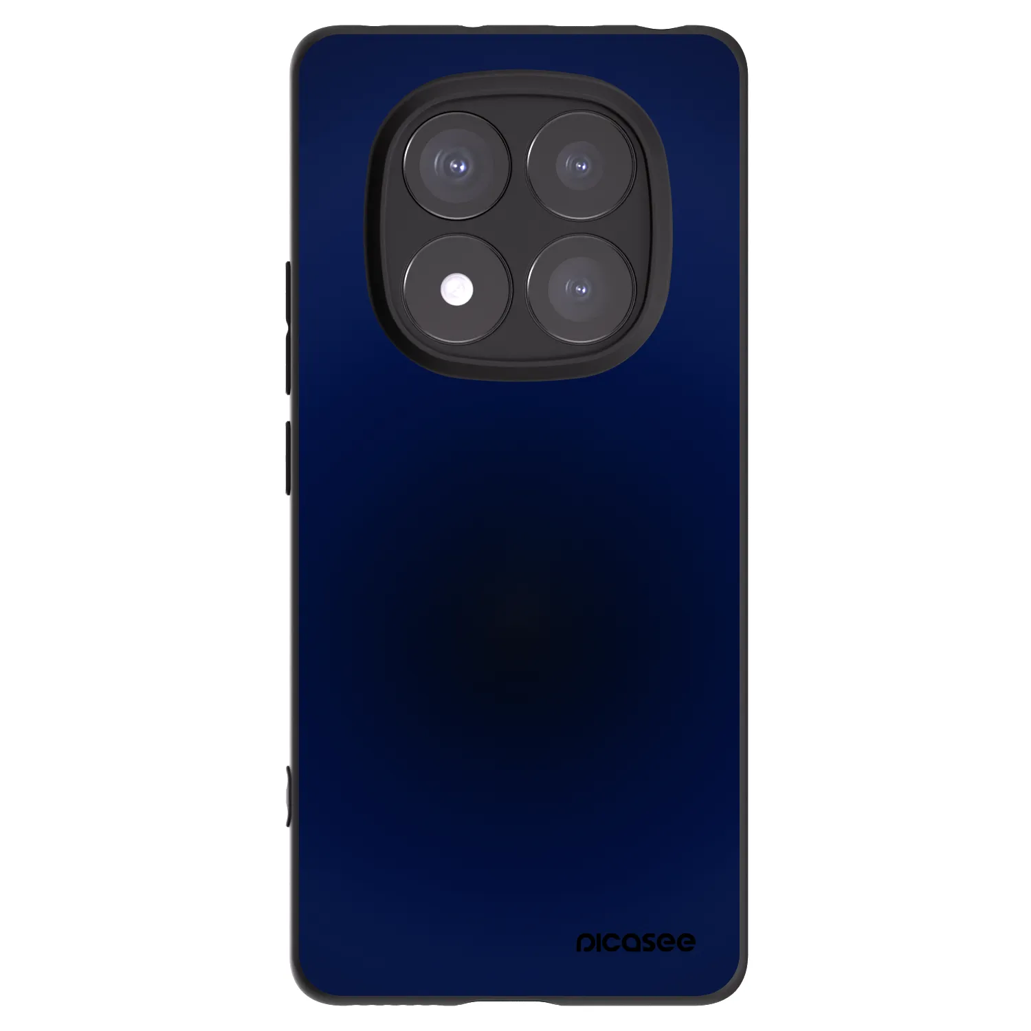 Picasee silikonowe czarne etui na Xiaomi Redmi Note 14 Pro+ 5G - Deep Ocean