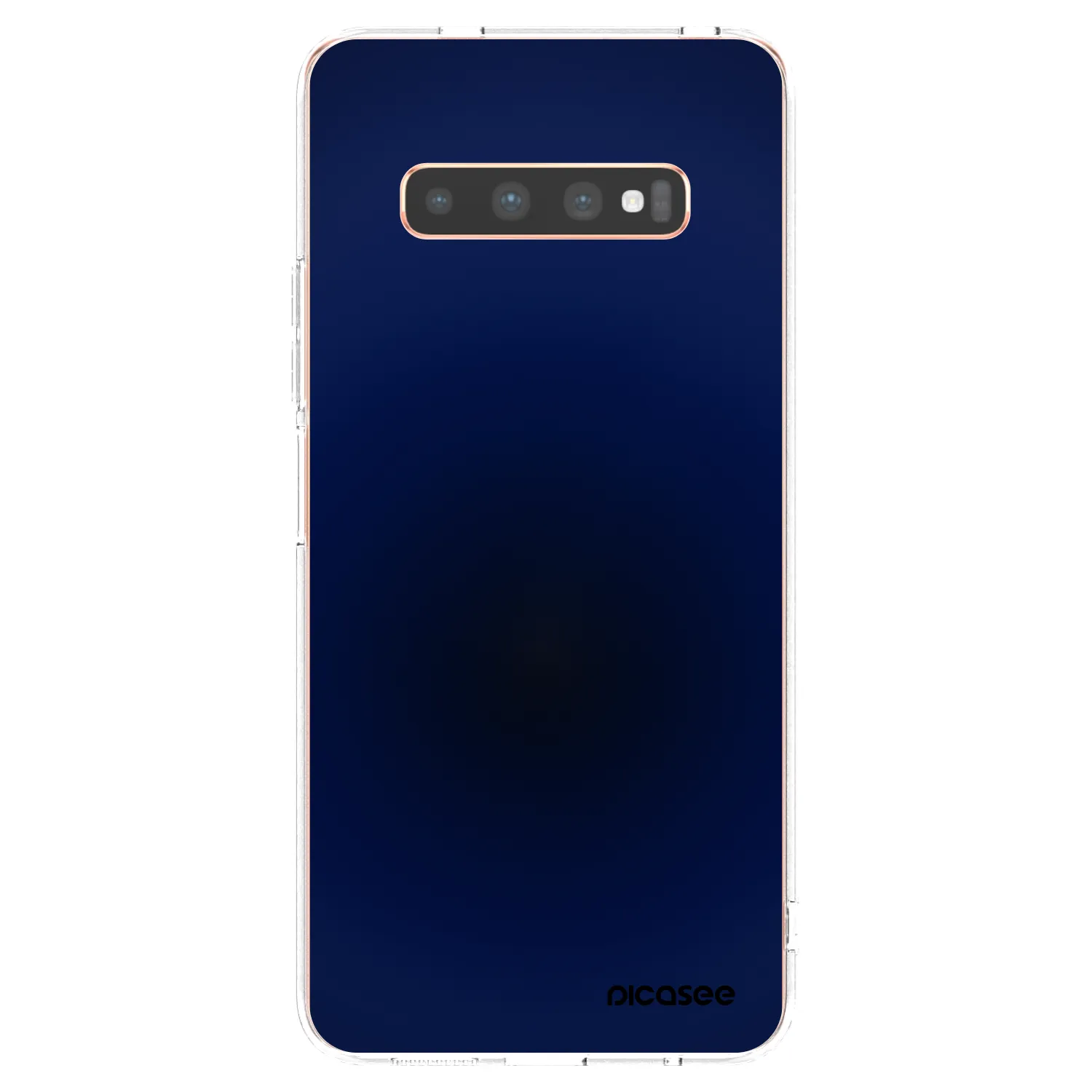 Picasee silikonowe przeźroczyste etui na Samsung Galaxy S10 Plus G975 - Deep Ocean