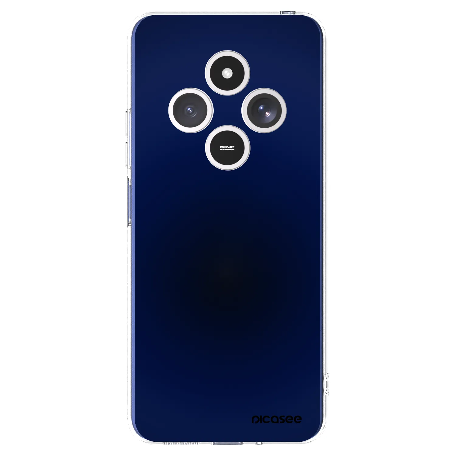 Picasee silikonowe przeźroczyste etui na Xiaomi Redmi 14C - Deep Ocean
