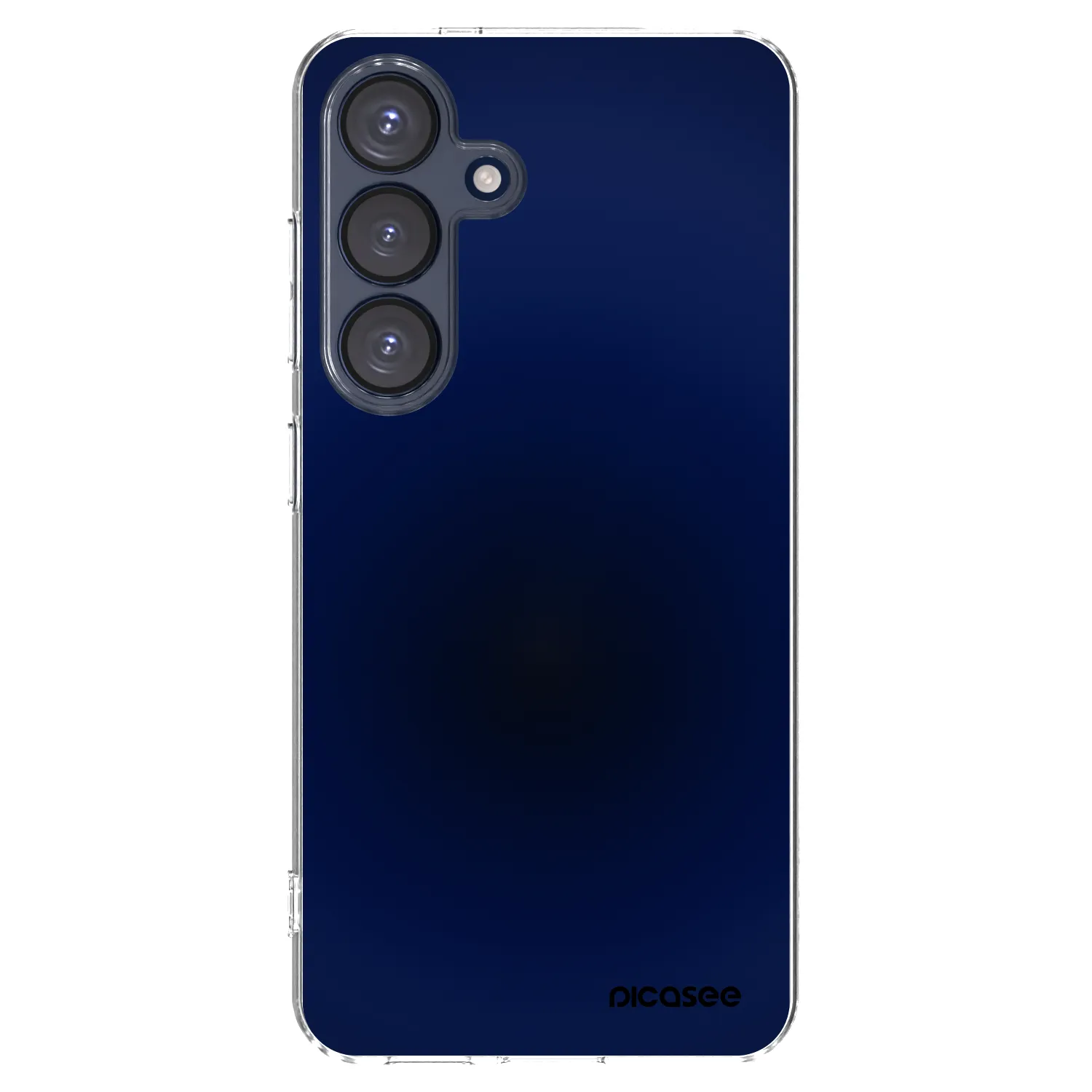 Picasee silikonowe przeźroczyste etui na Samsung Galaxy S25 5G - Deep Ocean