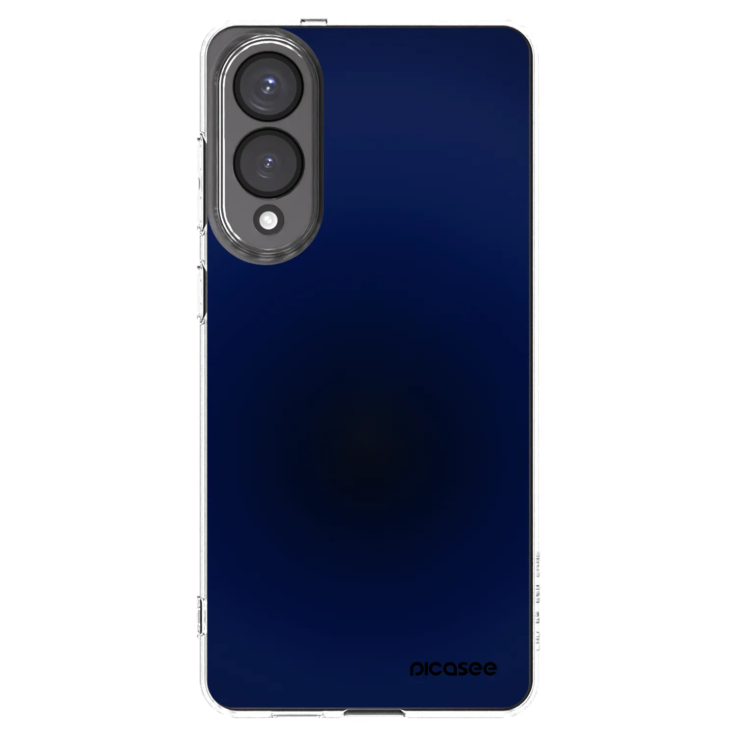 Picasee silikonowe przeźroczyste etui na Samsung Galaxy S25 Edge 5G - Deep Ocean