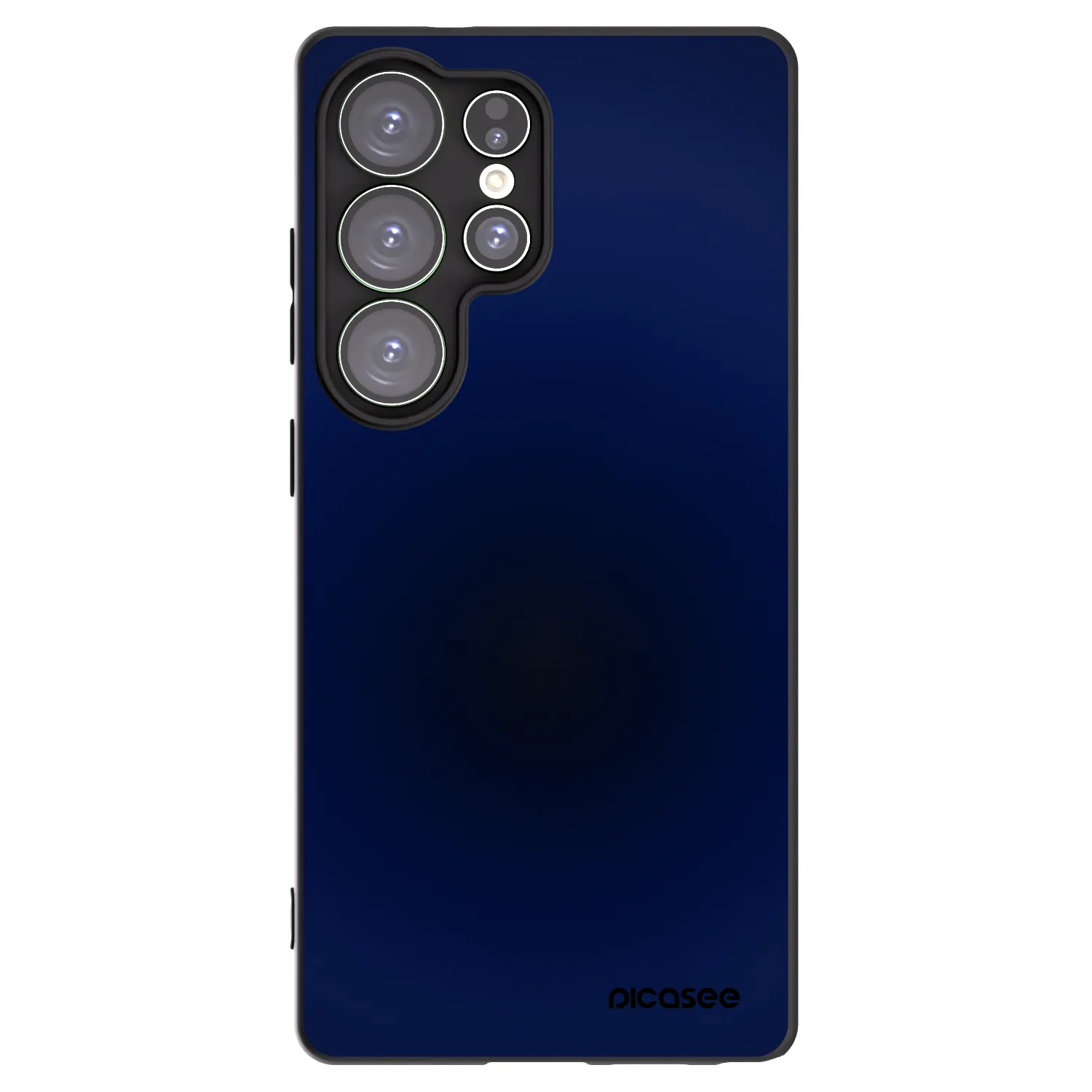 Picasee silikonowe czarne etui na Samsung Galaxy S25 Ultra 5G - Deep Ocean