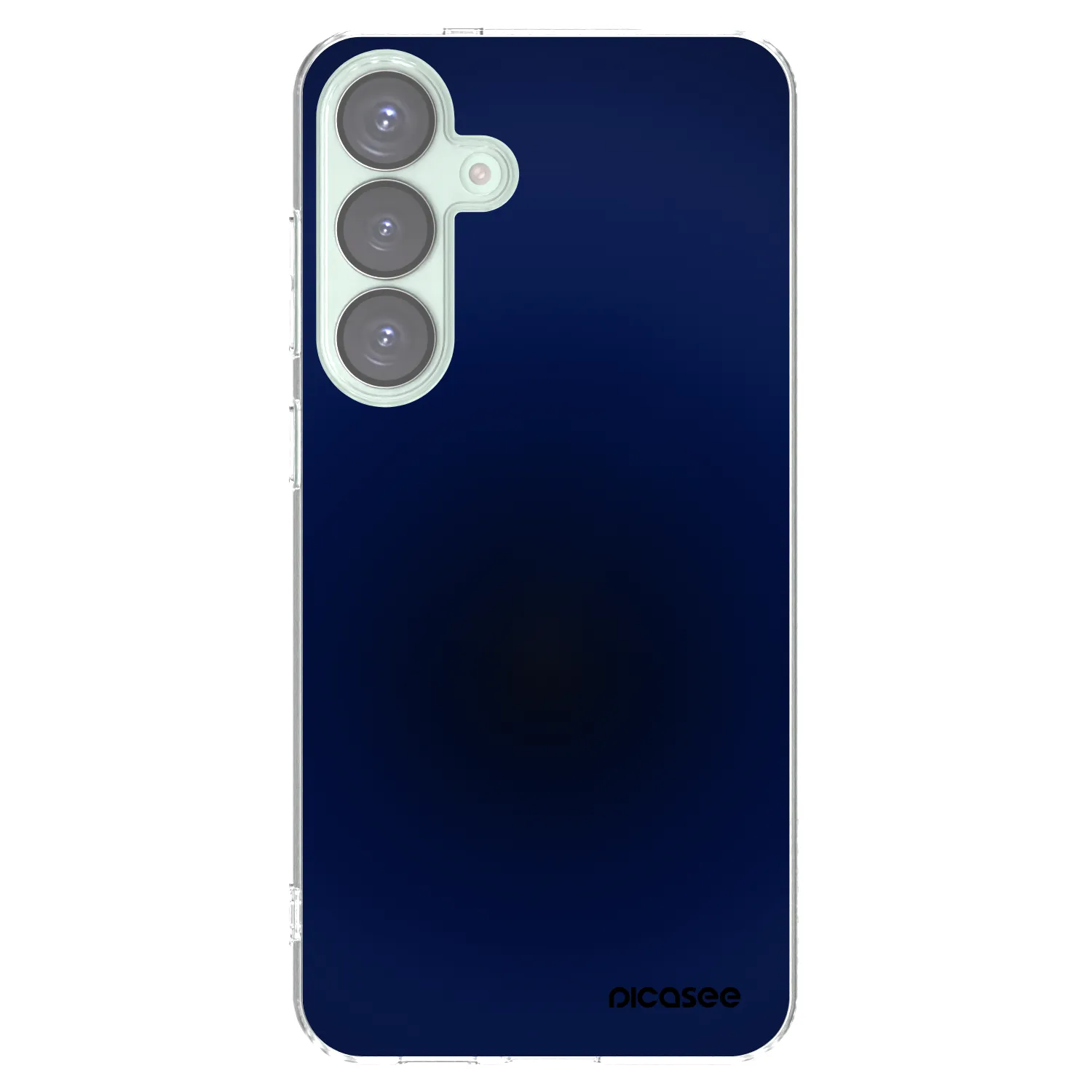 Picasee silikonowe przeźroczyste etui na Samsung Galaxy S25+ 5G - Deep Ocean