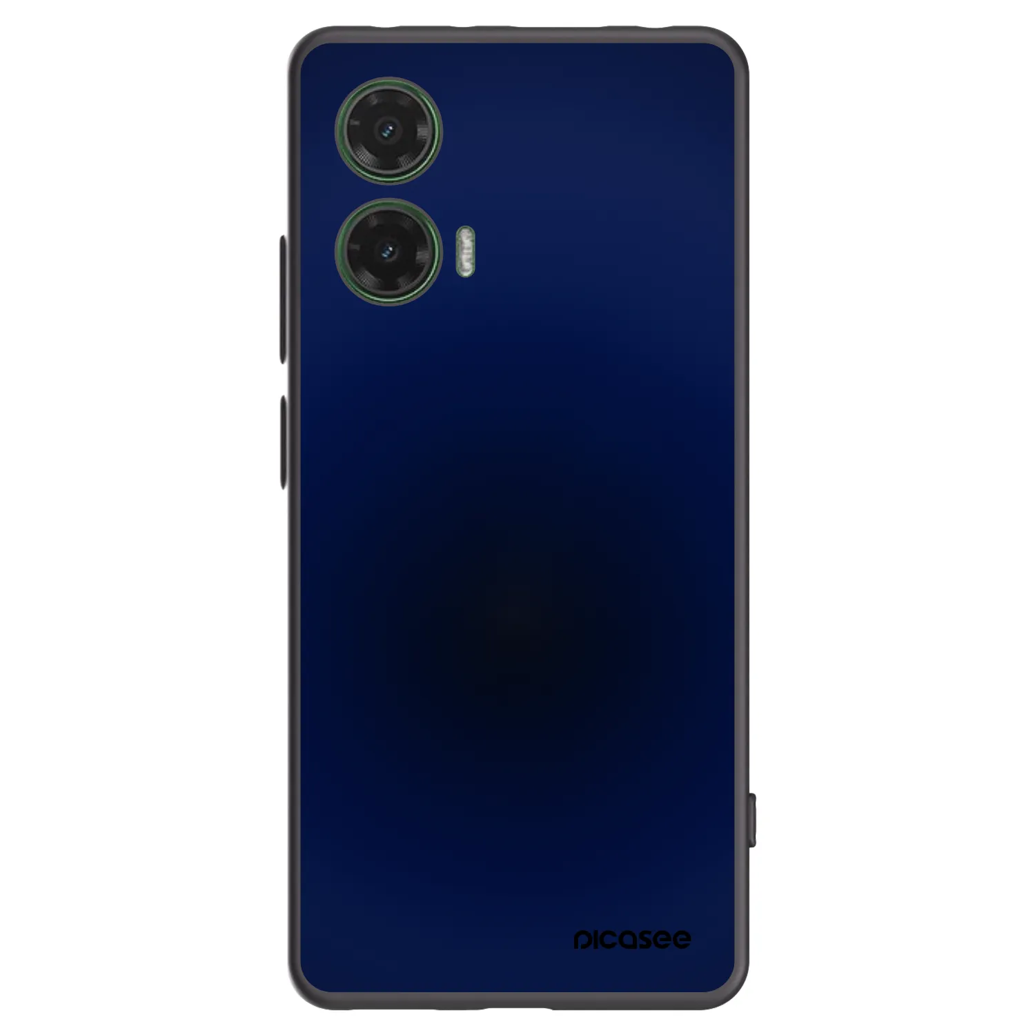Picasee silikonowe czarne etui na Motorola Moto G35 5G - Deep Ocean